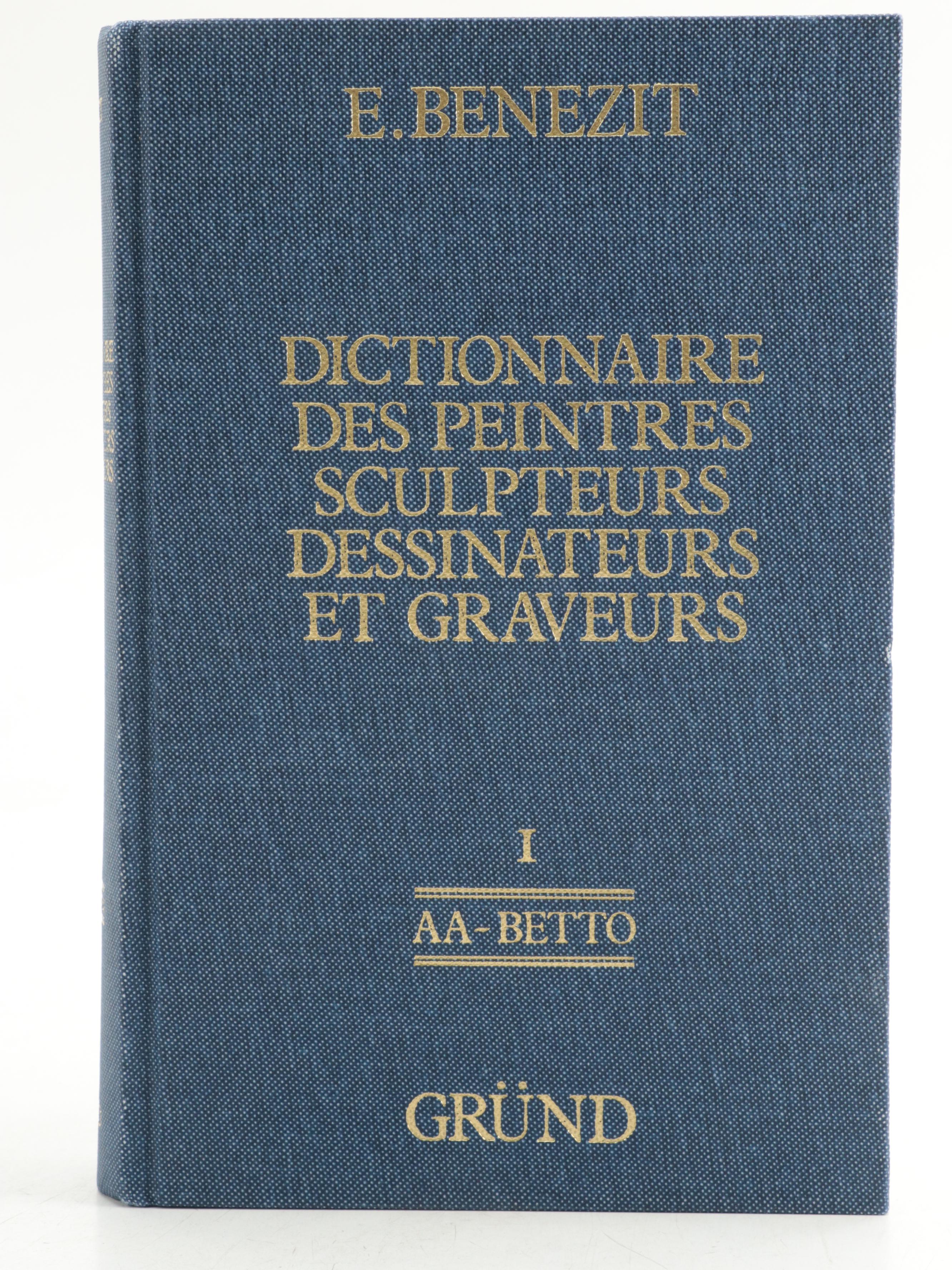 “Dictionnaire critique et documentaire des peintres” by Emmanuel Bénézit, 1976