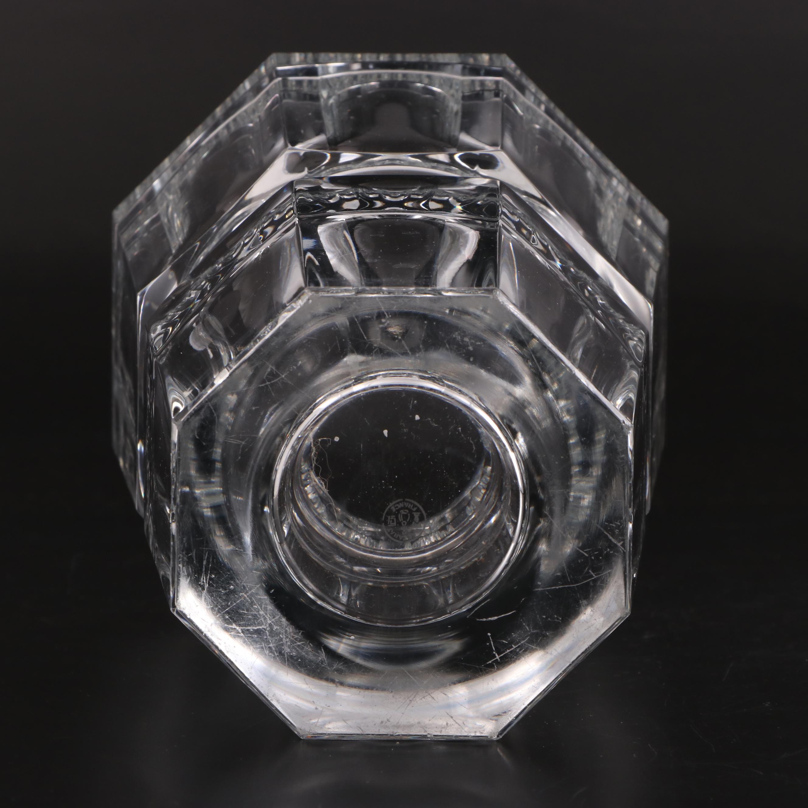 Baccarat "Edith" French Crystal Vase