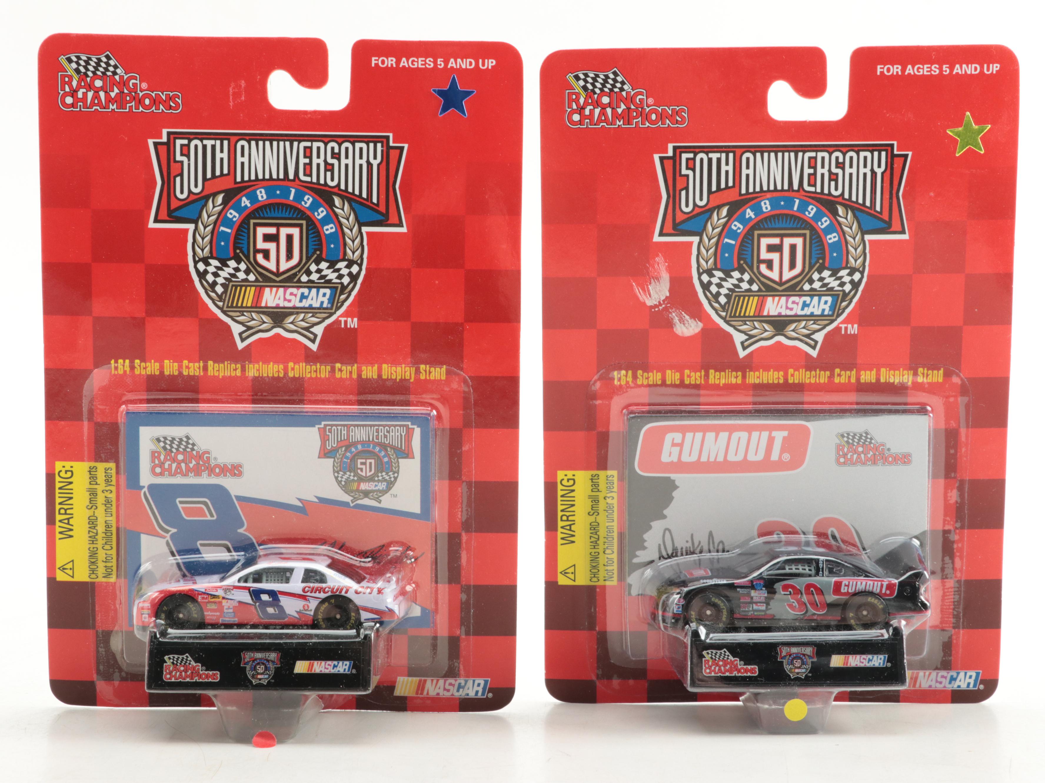 Racing Champions NASCAR 50th Anniversary 1:64 Scale Diecast Cars
