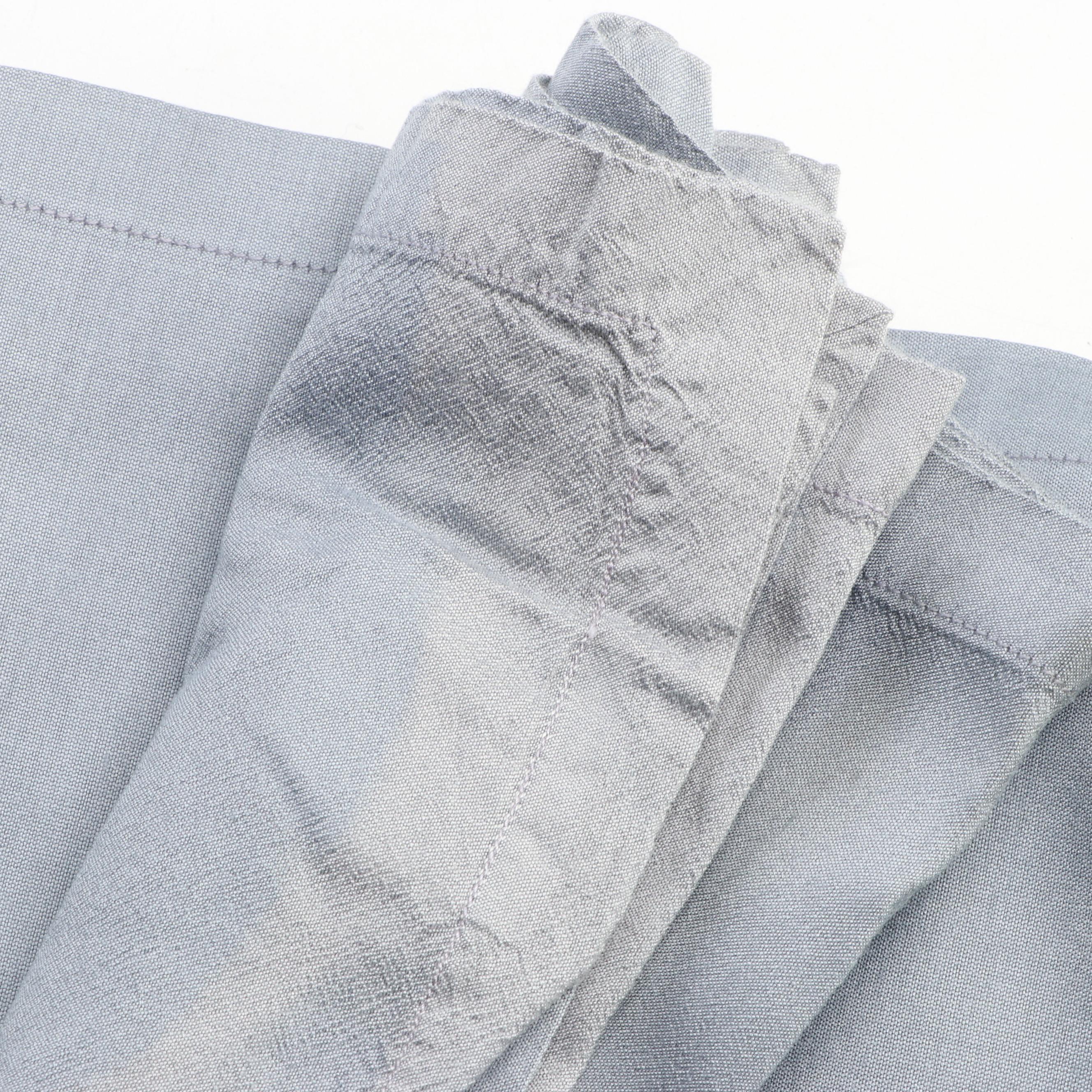 Pottery Barn and Crate & Barrel Napkins and Placemats in Shades of Blue