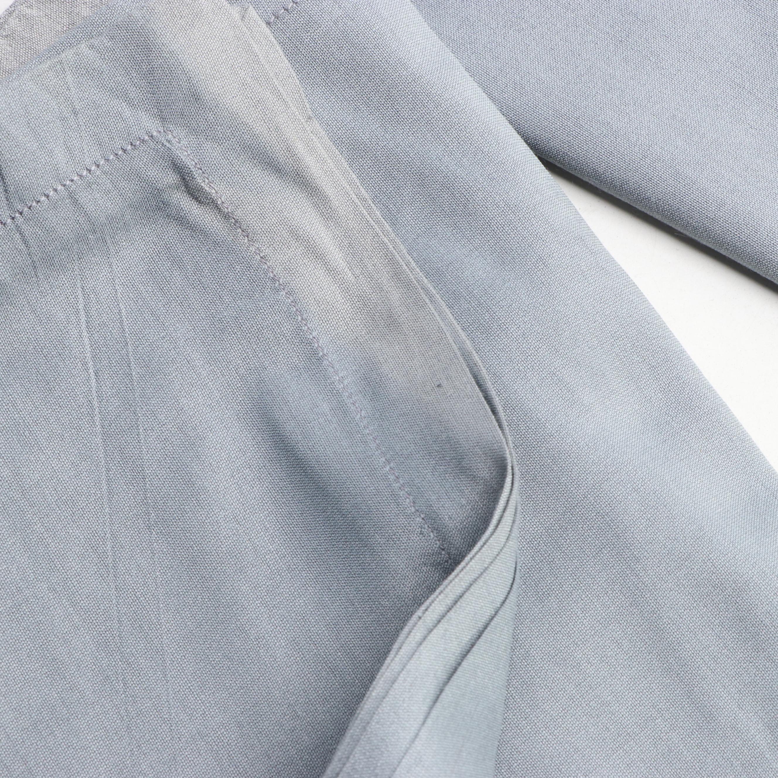 Pottery Barn and Crate & Barrel Napkins and Placemats in Shades of Blue