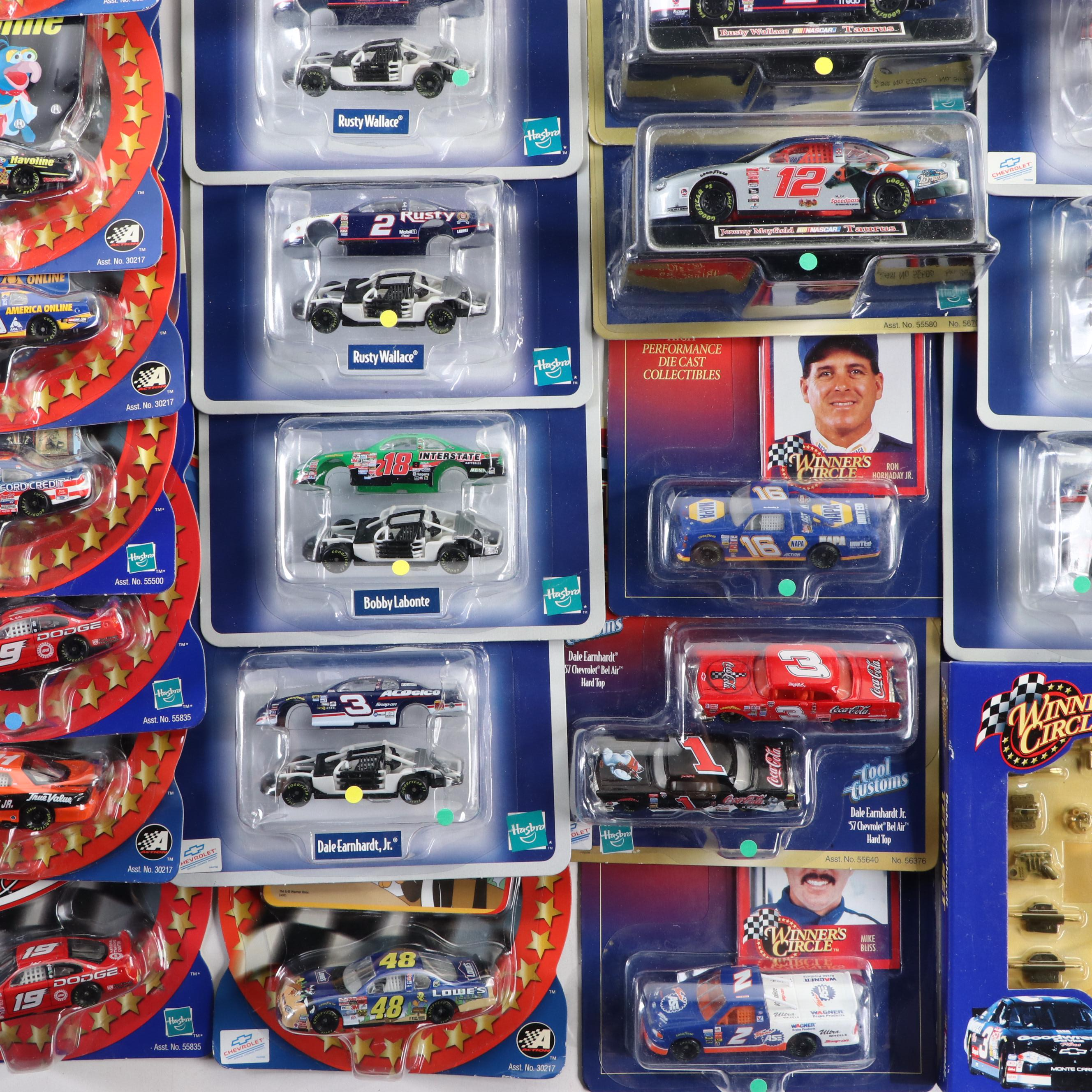 Hasbro Winners Circle Diecast Stock Cars Including Dale Earnhardt and More