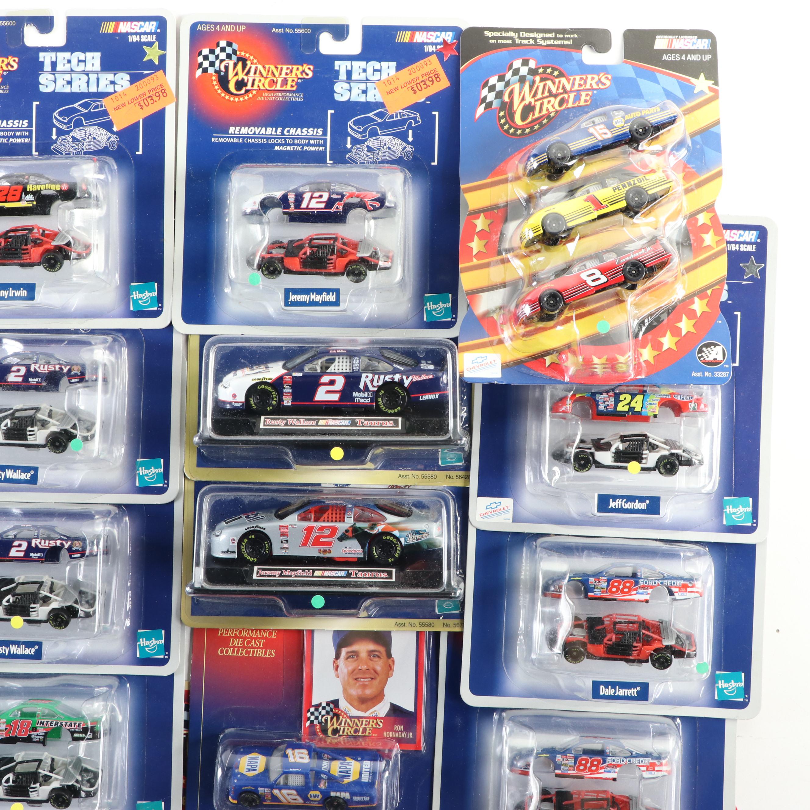 Hasbro Winners Circle Diecast Stock Cars Including Dale Earnhardt and More