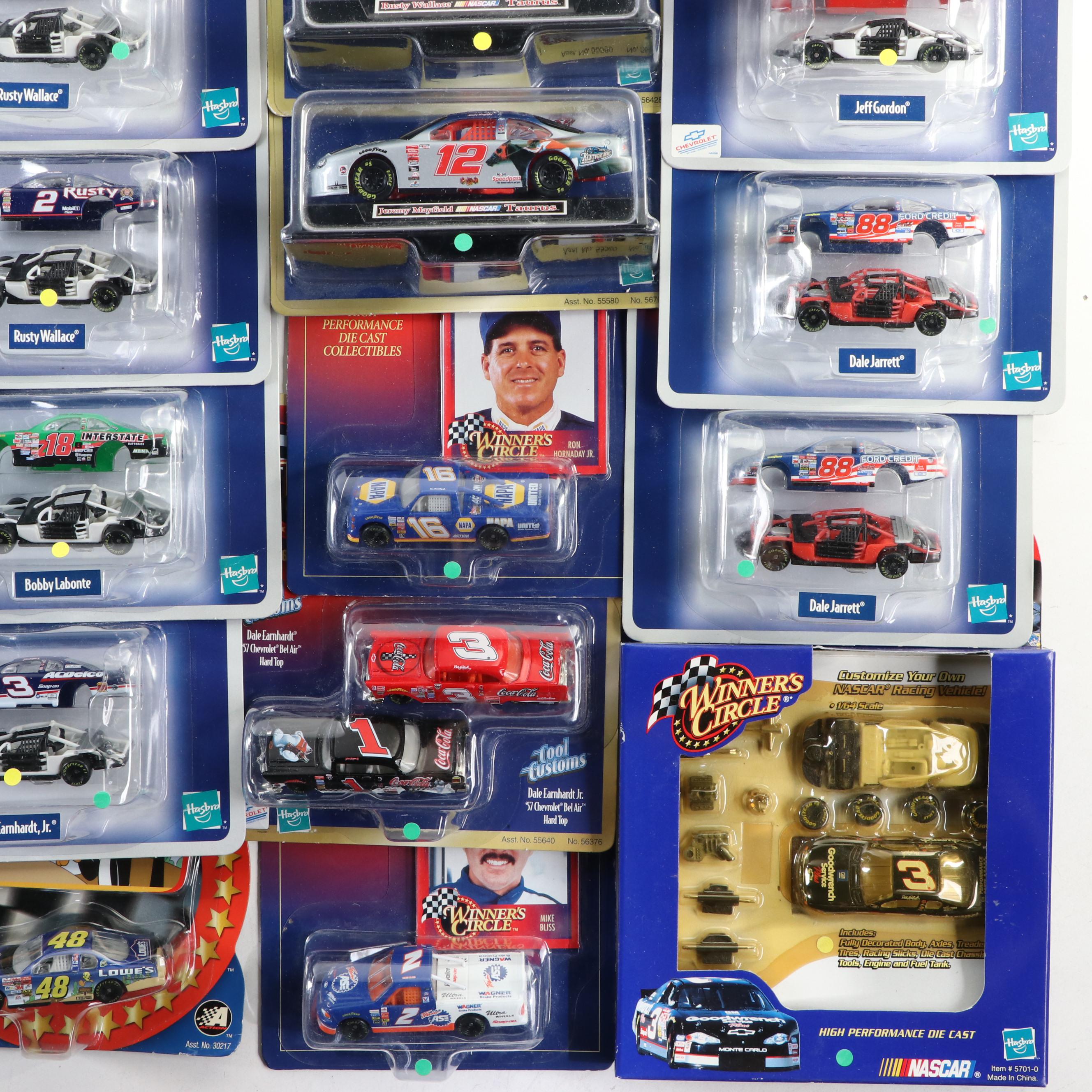 Hasbro Winners Circle Diecast Stock Cars Including Dale Earnhardt and More