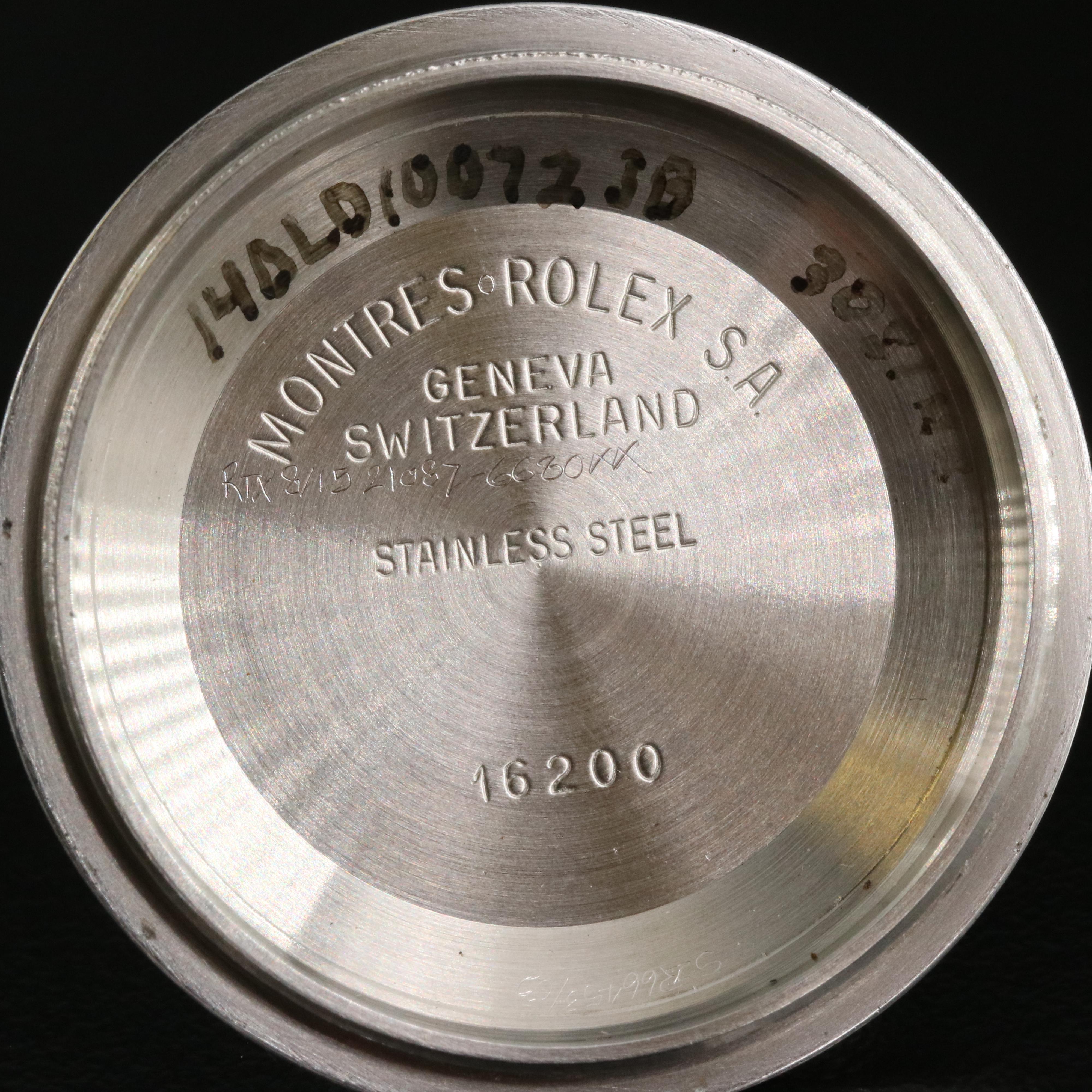 1990 Rolex Oyster Perpetual Datejust Watch