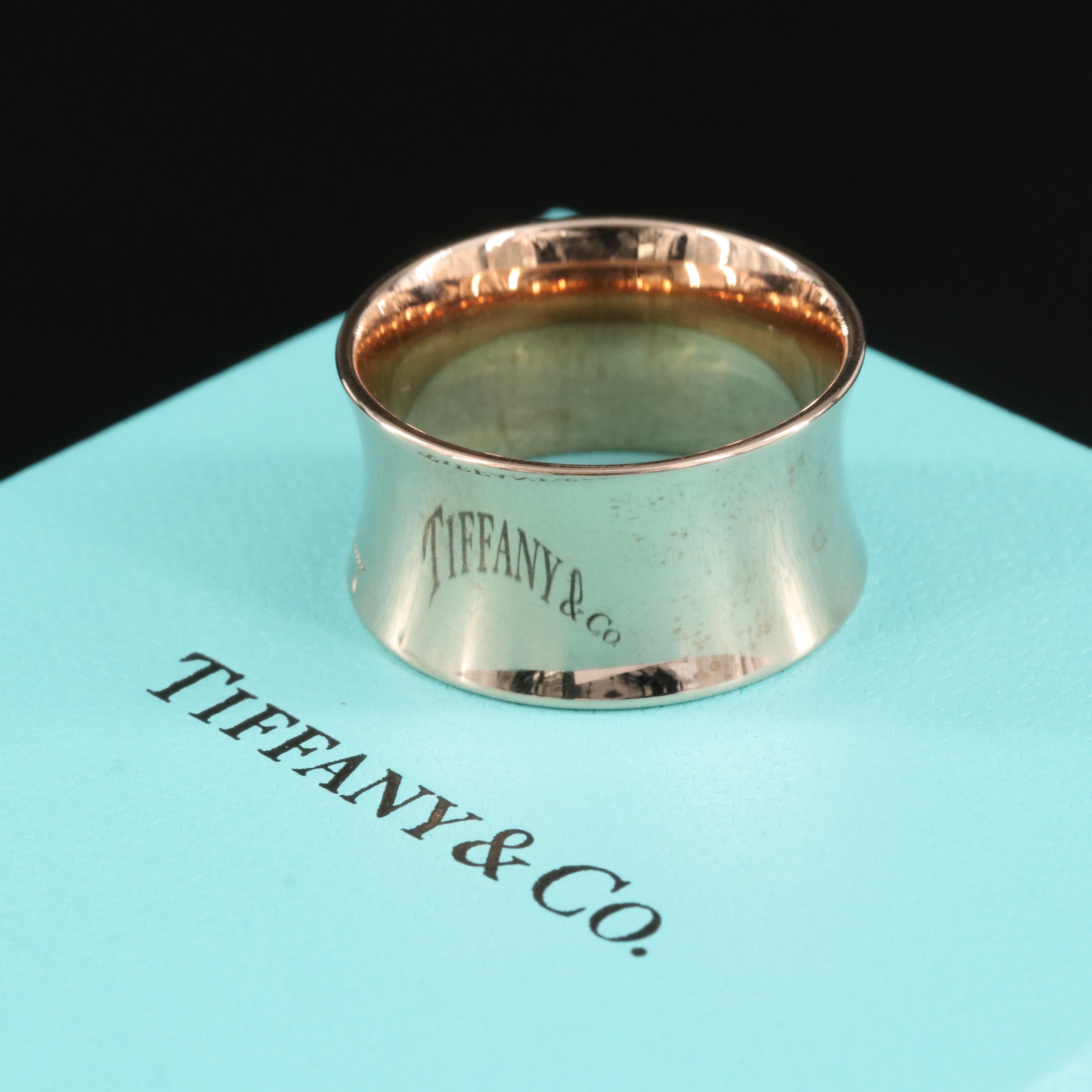 Tiffany & Co. "1837" Rubedo Metal Ring