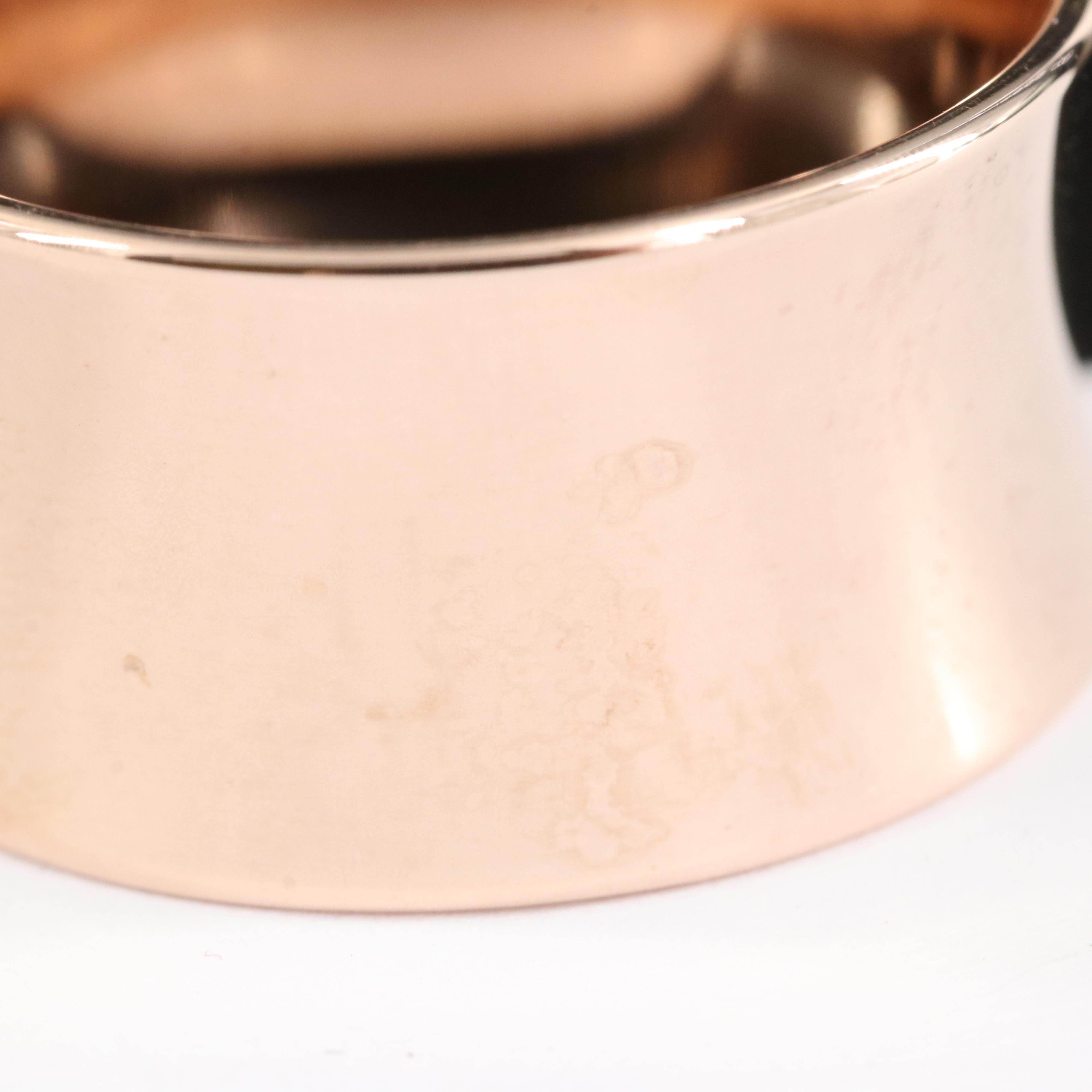 Tiffany & Co. "1837" Rubedo Metal Ring