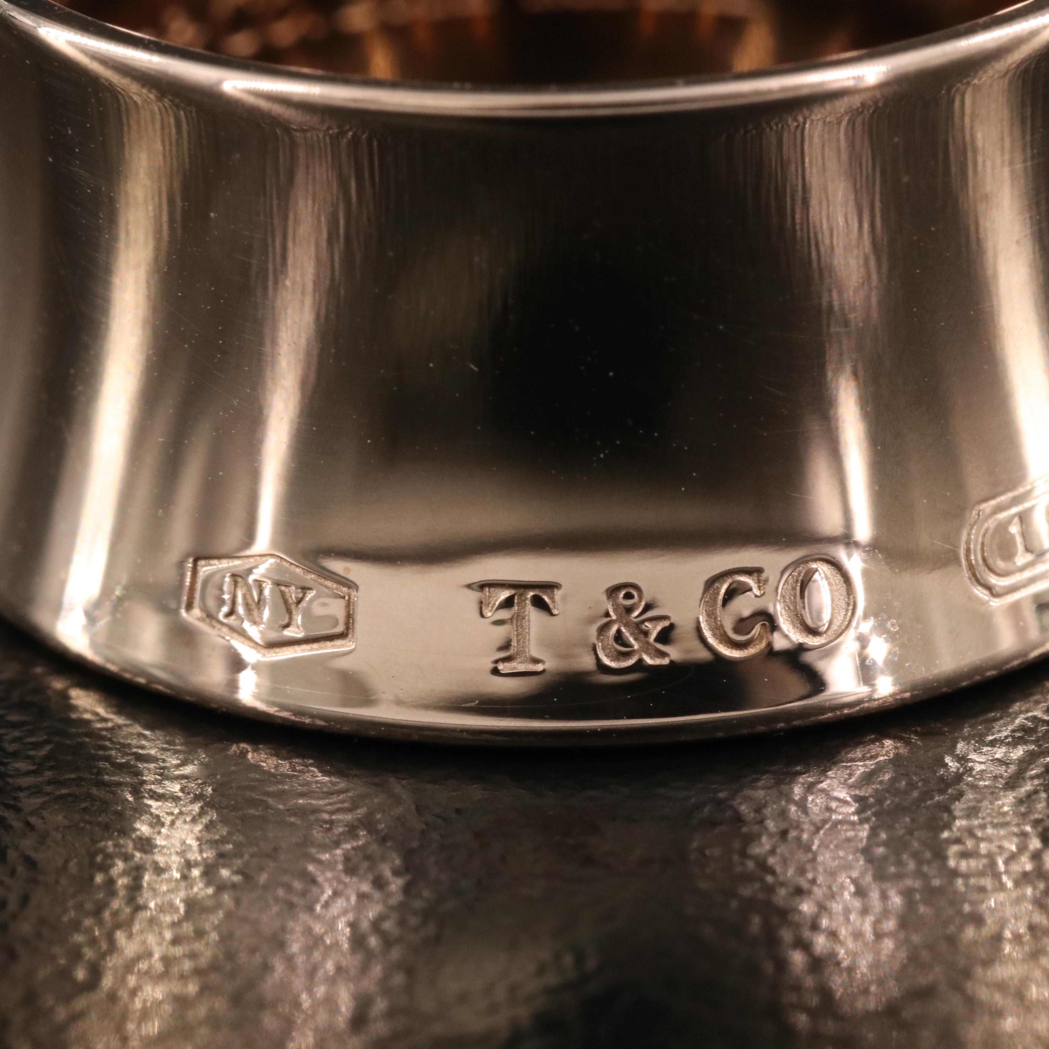 Tiffany & Co. "1837" Rubedo Metal Ring