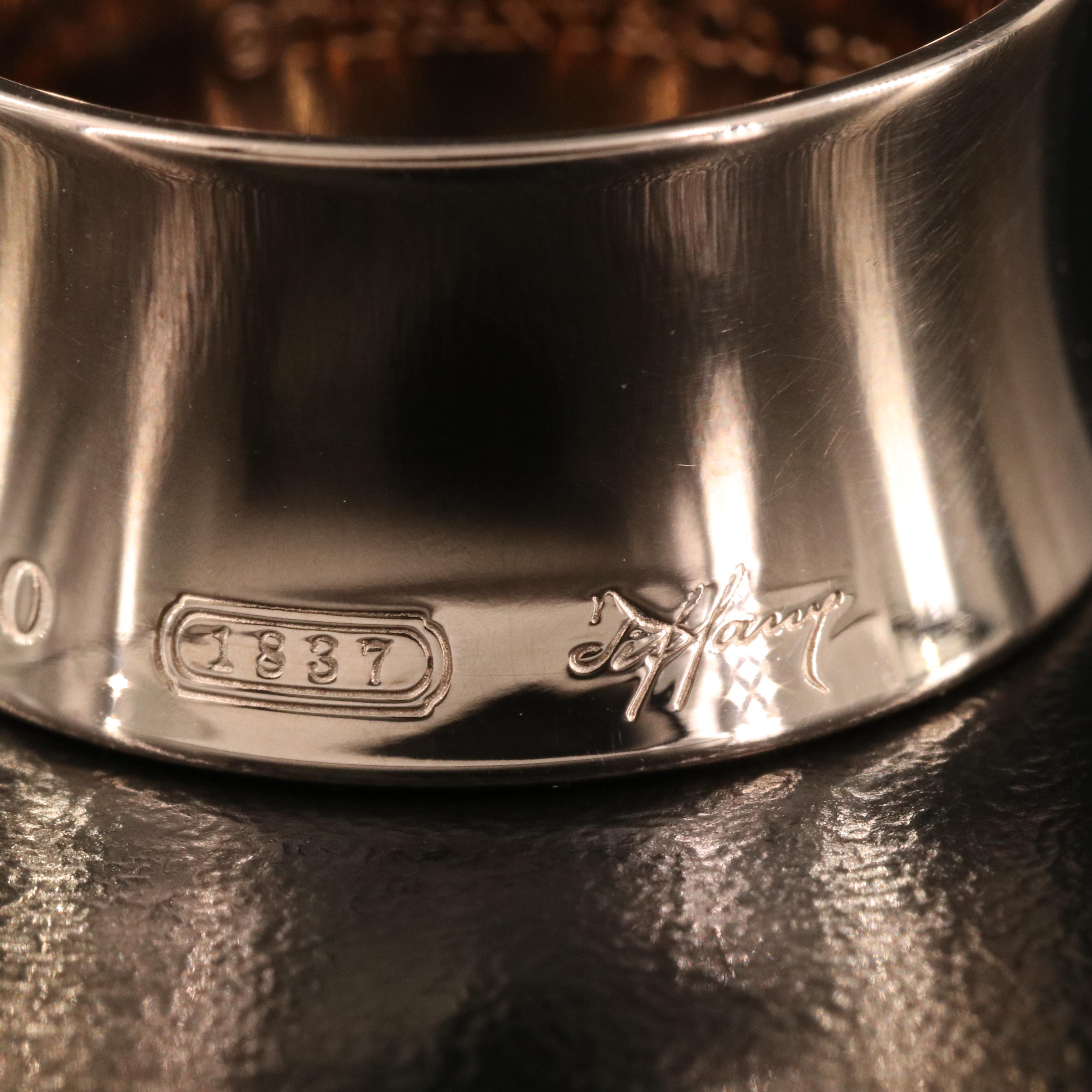 Tiffany & Co. "1837" Rubedo Metal Ring