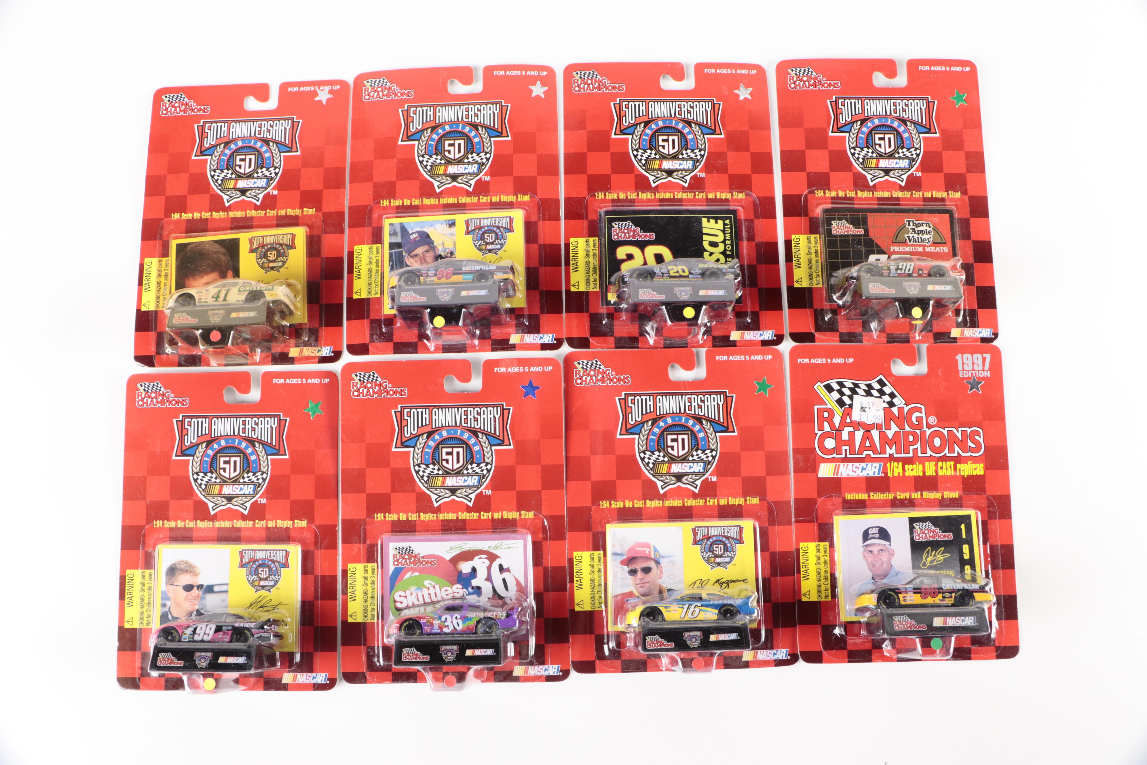 Racing Champions NASCAR 50th Anniversary Diecast Car Collection