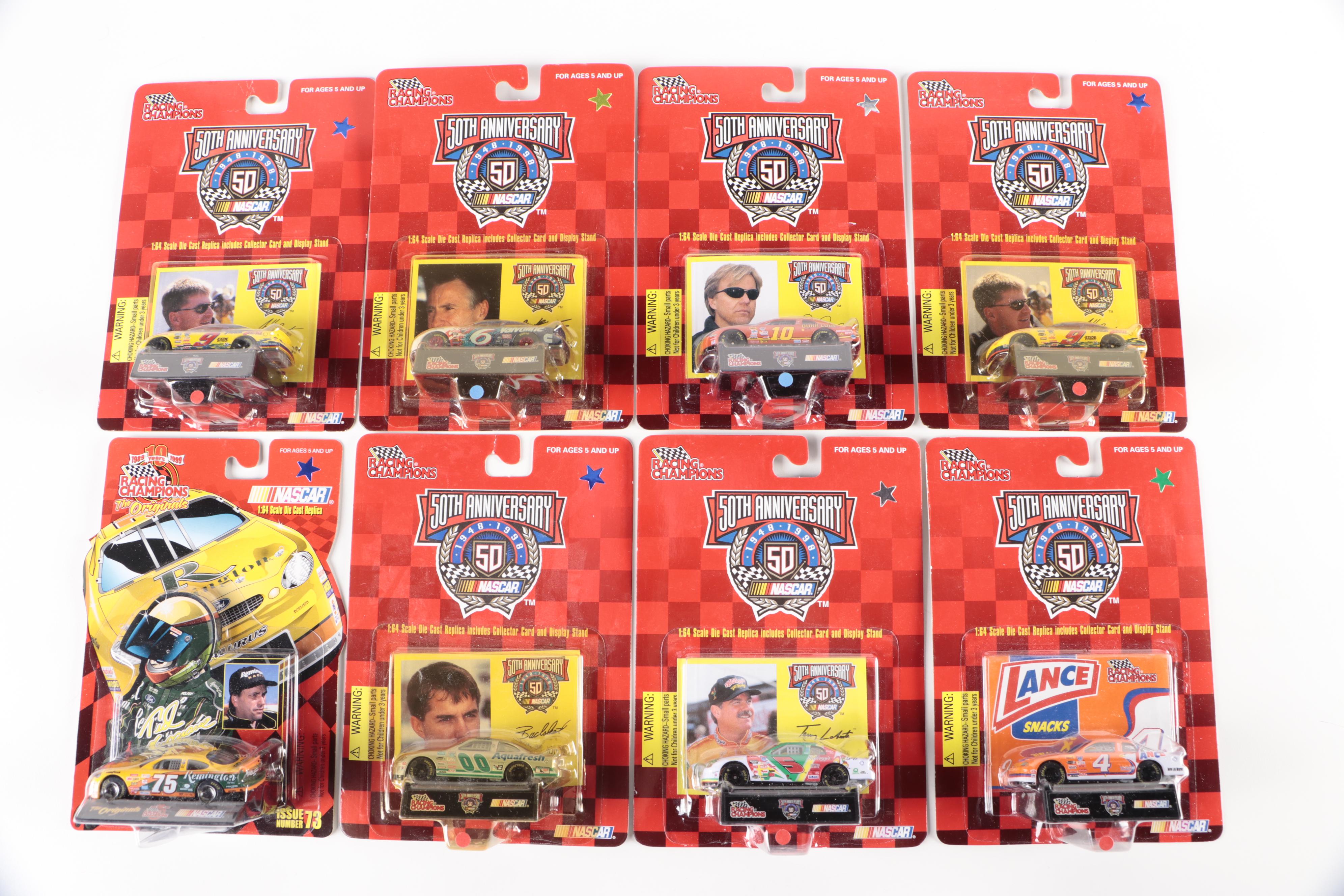 Racing Champions NASCAR 50th Anniversary Diecast Car Collection