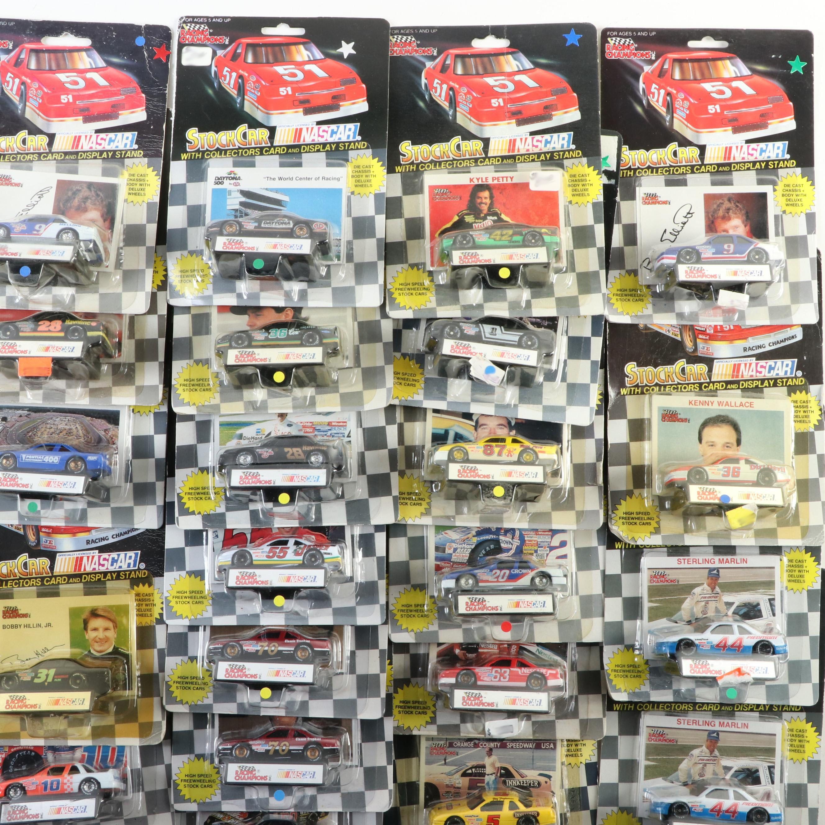 Racing Champions NASCAR Diecast Stock Cars Including Tom Peck