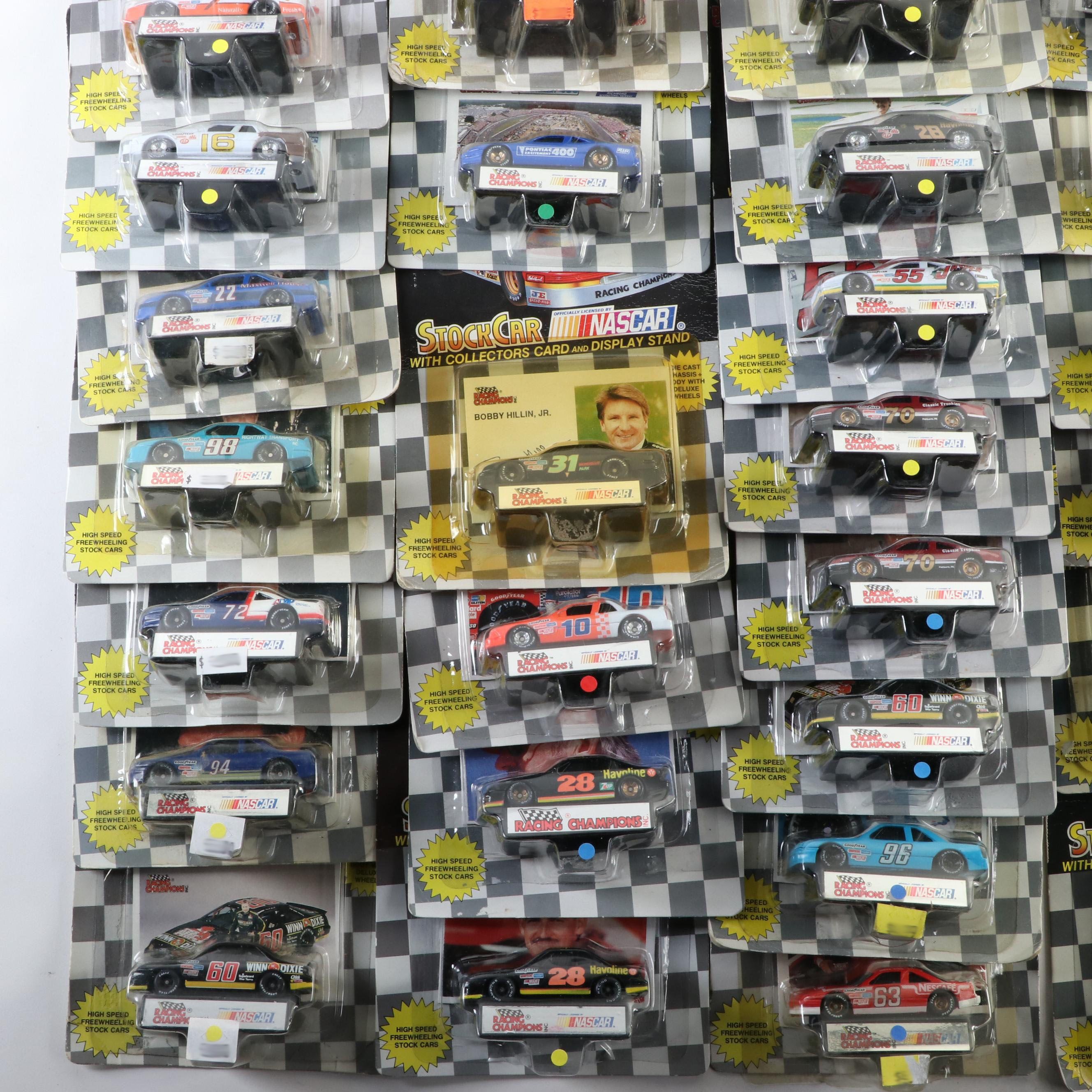 Racing Champions NASCAR Diecast Stock Cars Including Tom Peck