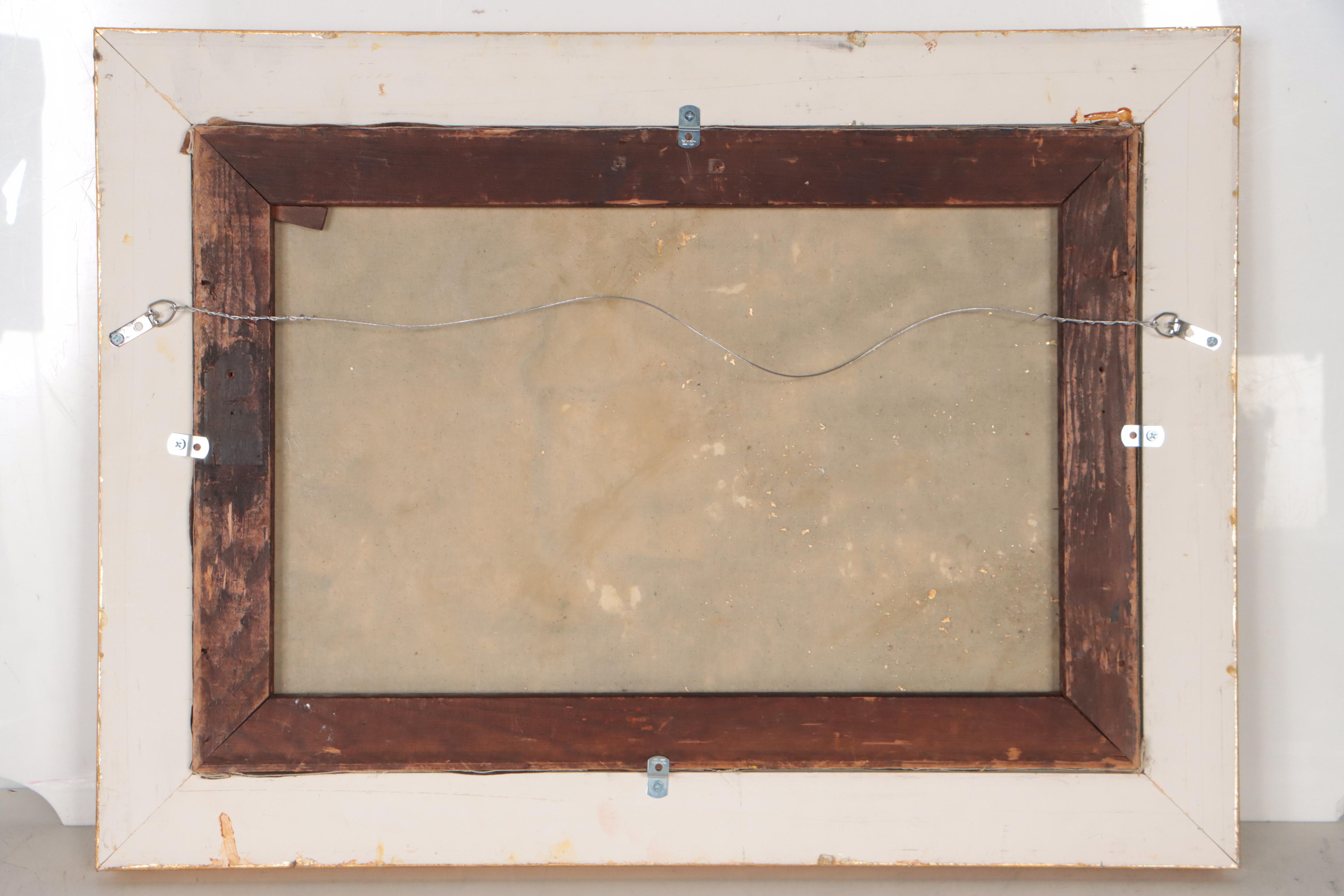 Oil Painting of Grazing Cows, Early 19th Century