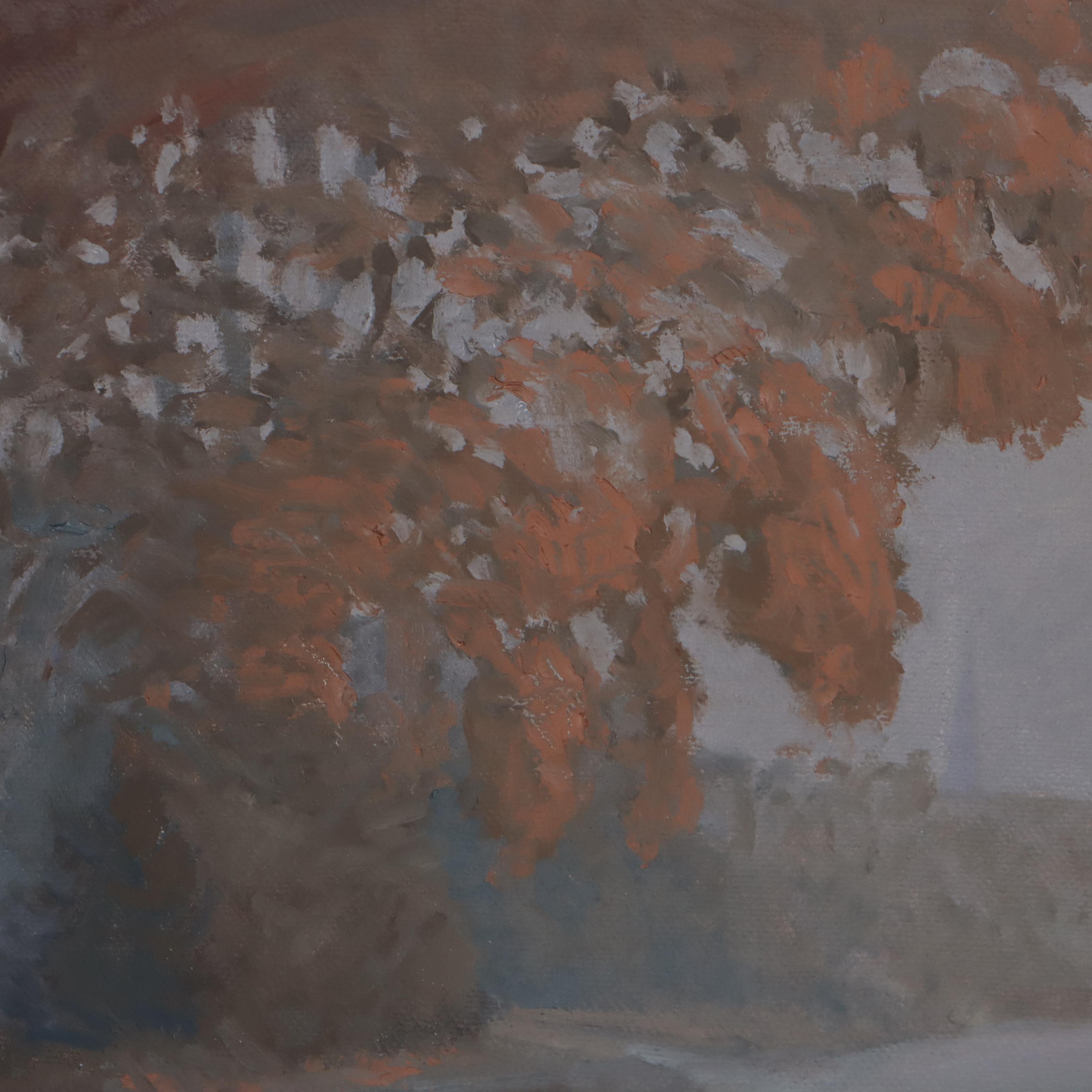 John Stewart Oil Painting "Autumn Mist"