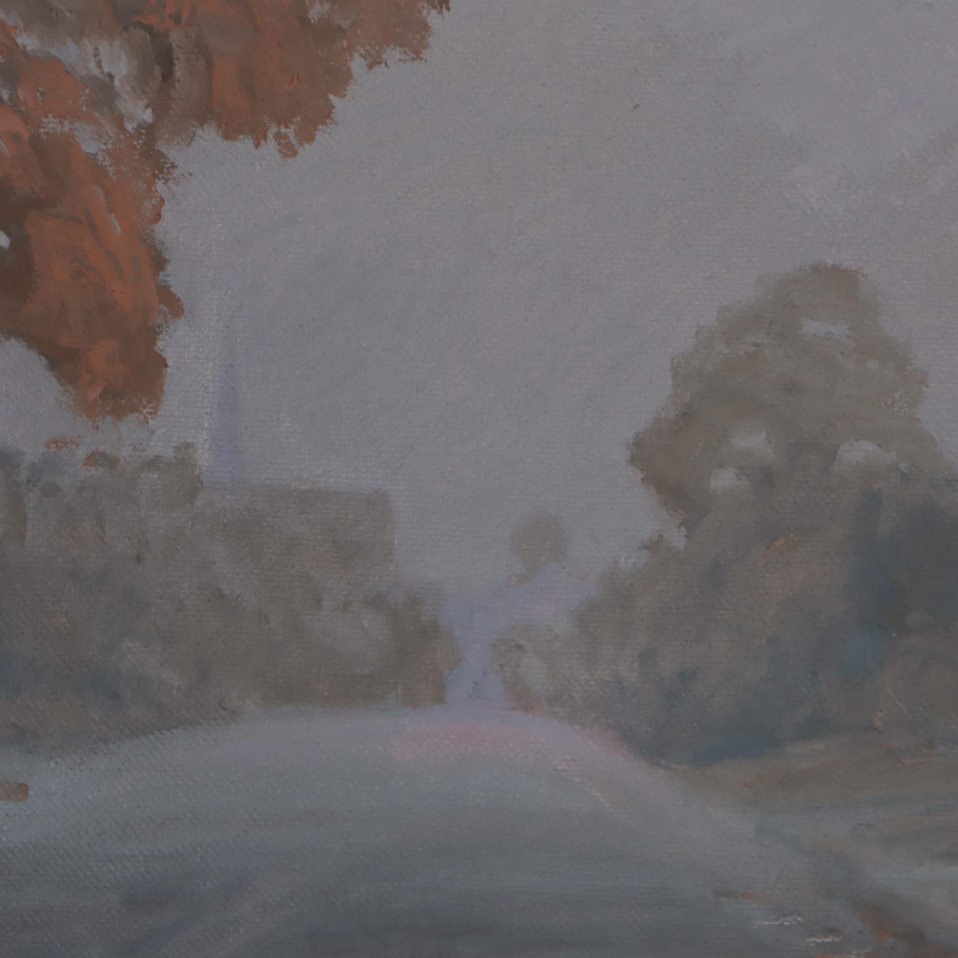 John Stewart Oil Painting "Autumn Mist"