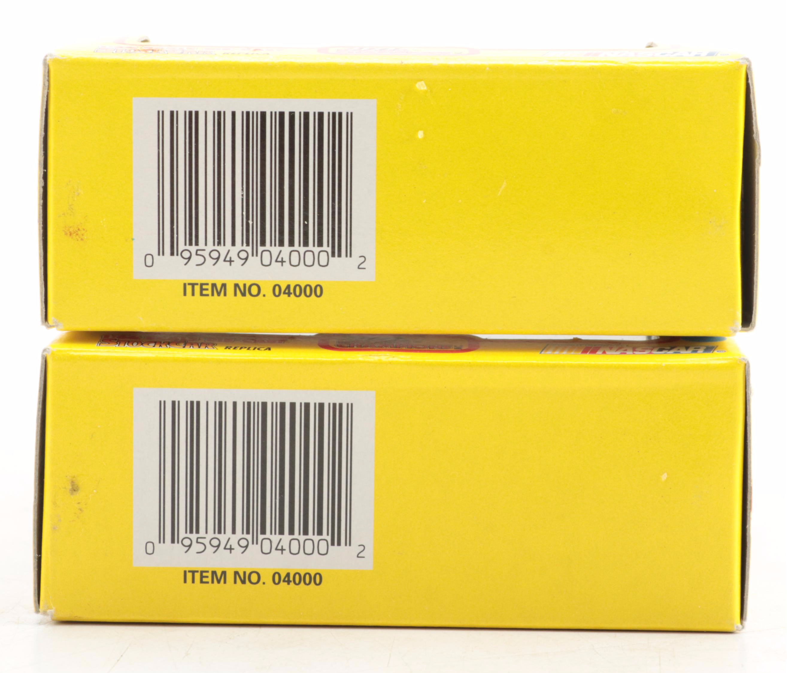 Ertl Racing Champions NASCAR Diecast Stock Cars with Signed Harry Gant, 1990s