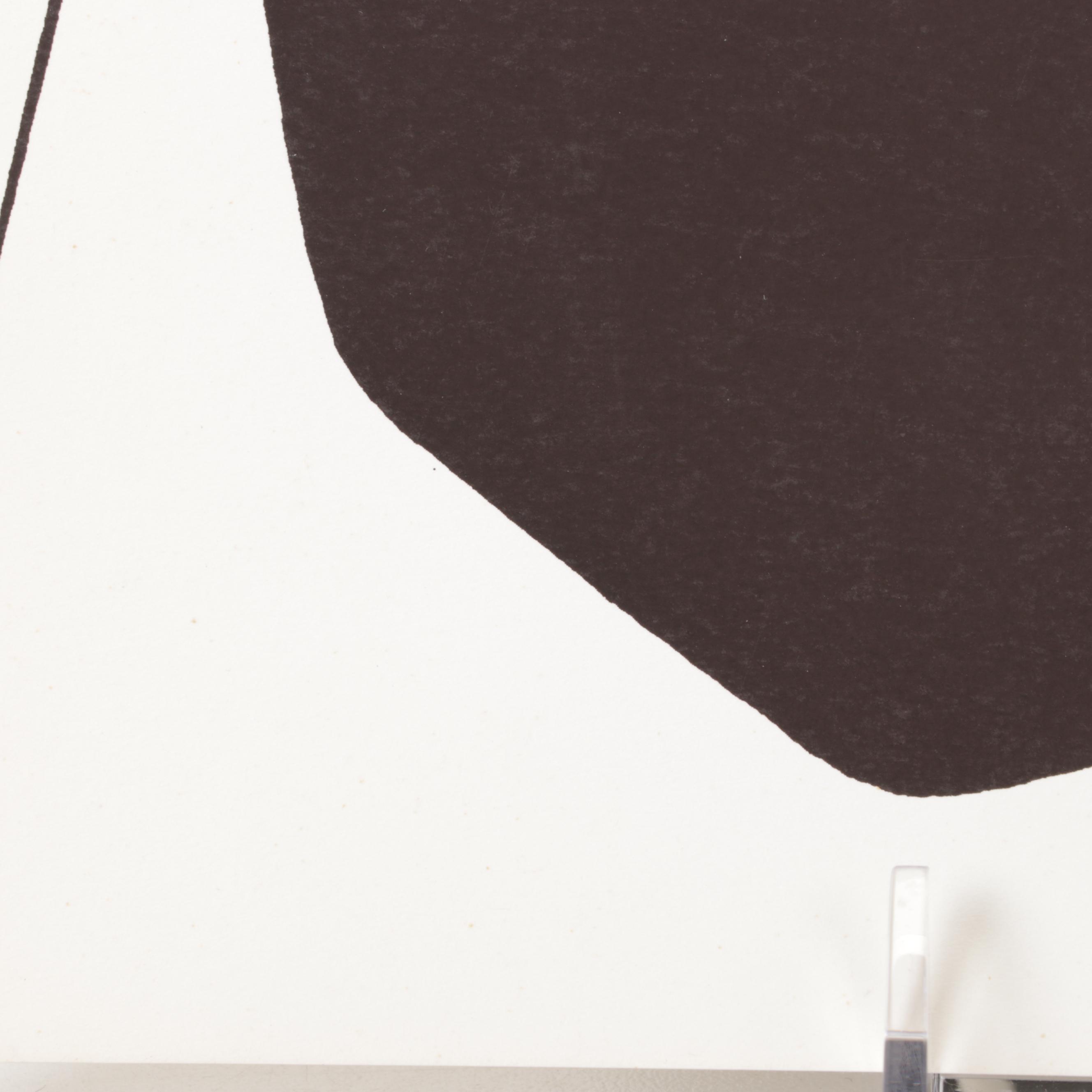 Pablo Palazuelo Lithograph for "Derrière le Miroir," 1963