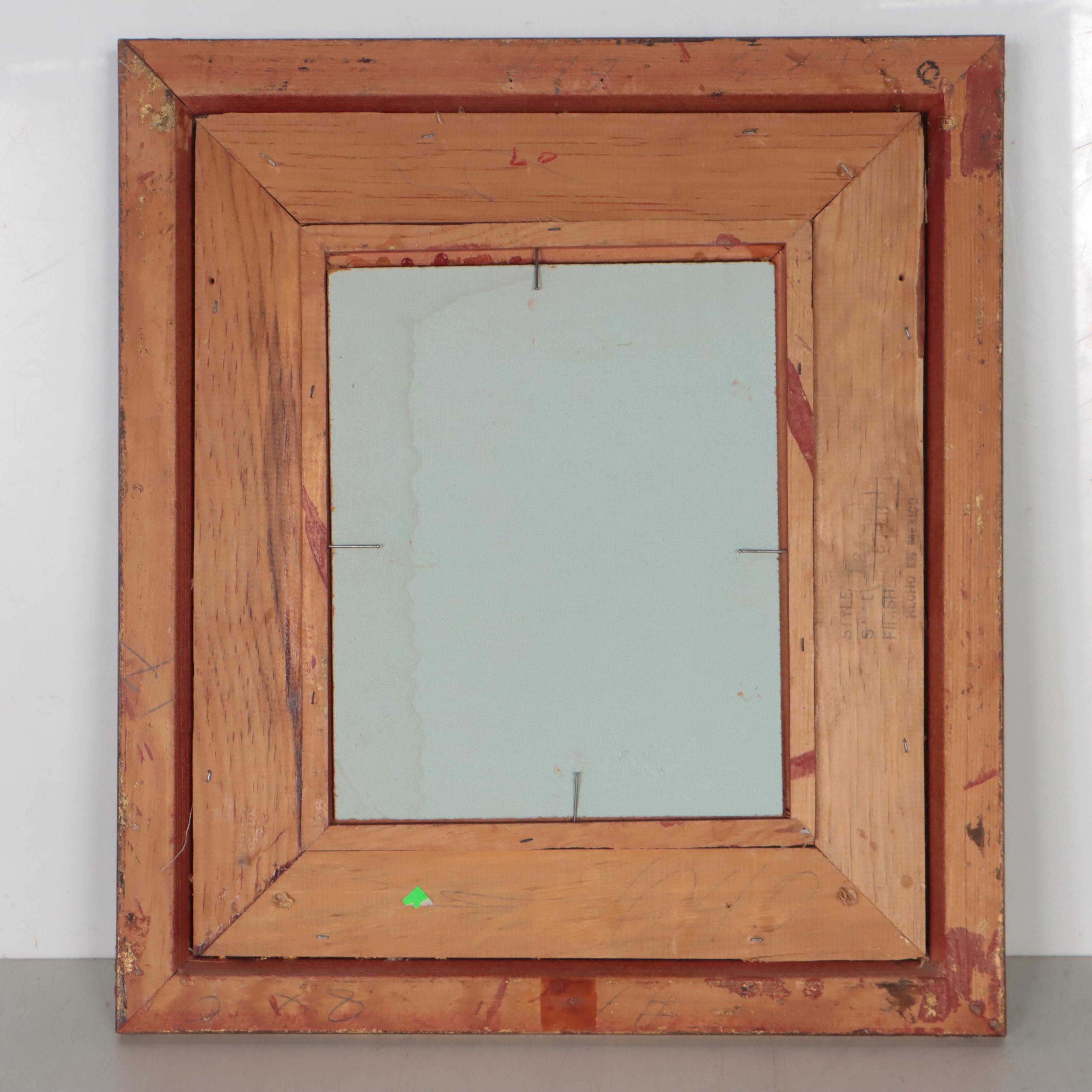 Landscape Oil Painting of Winter Scene