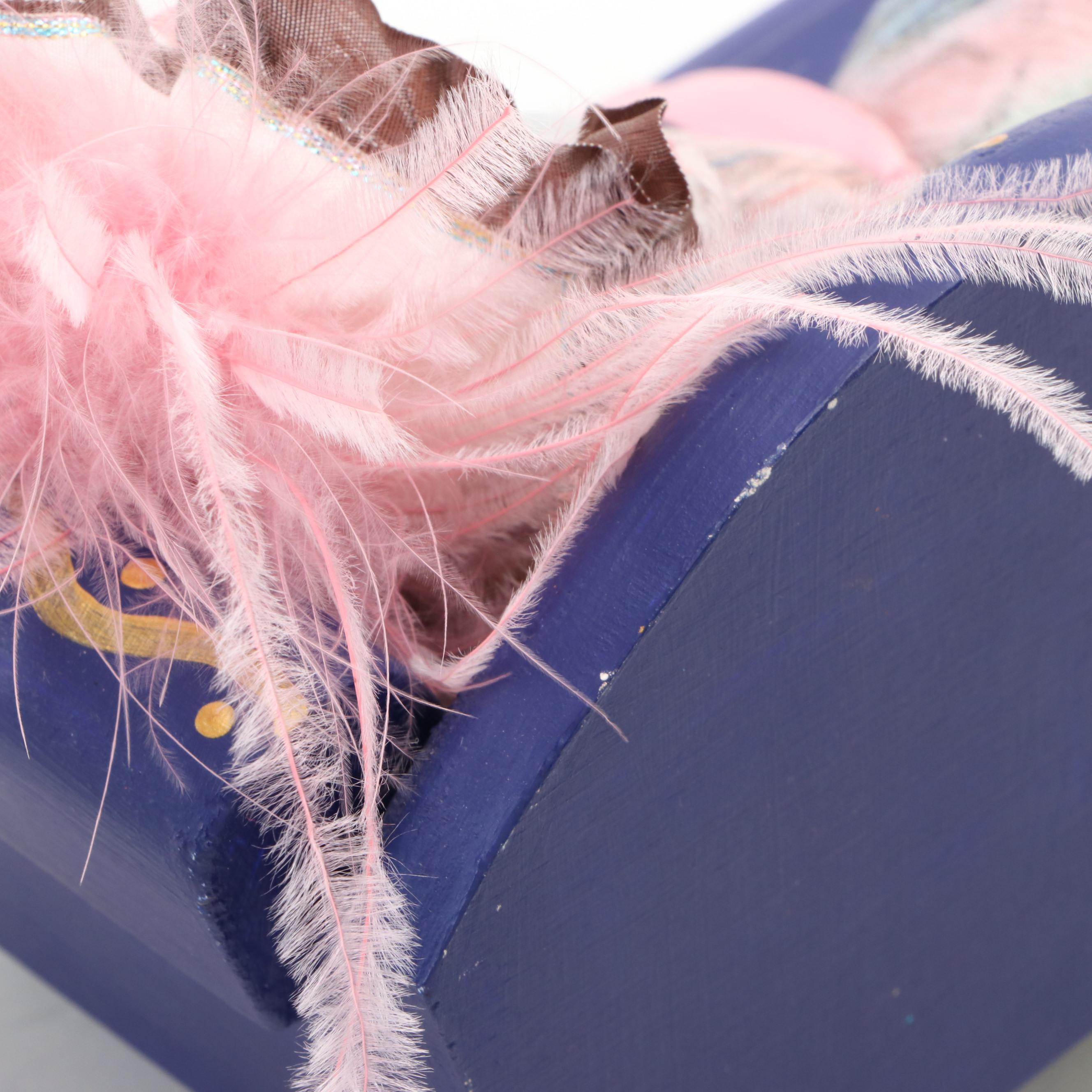 Artist Doll on Chaise Lounge