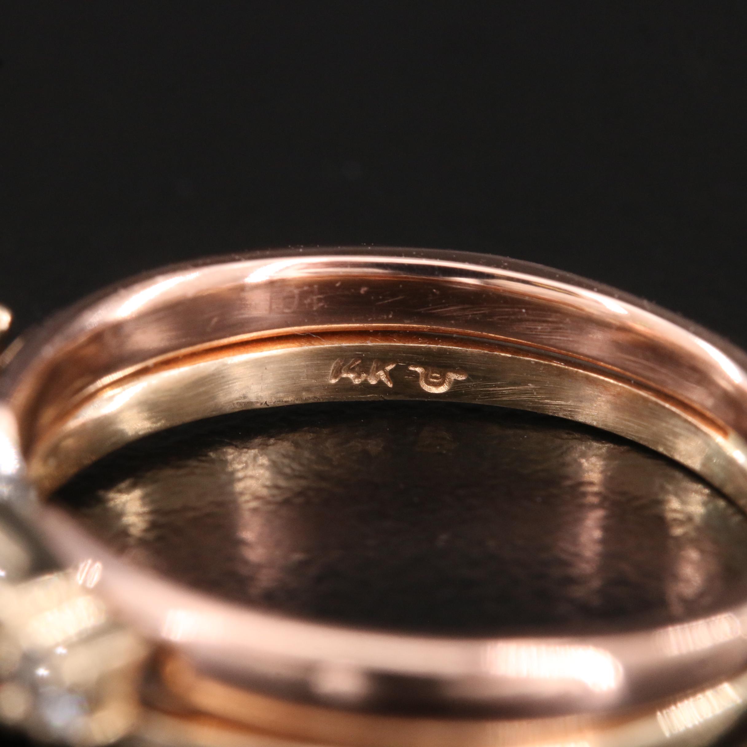 14K 2.38 CTW Lab Grown Diamond Ring with Platinum Top with IGI Report