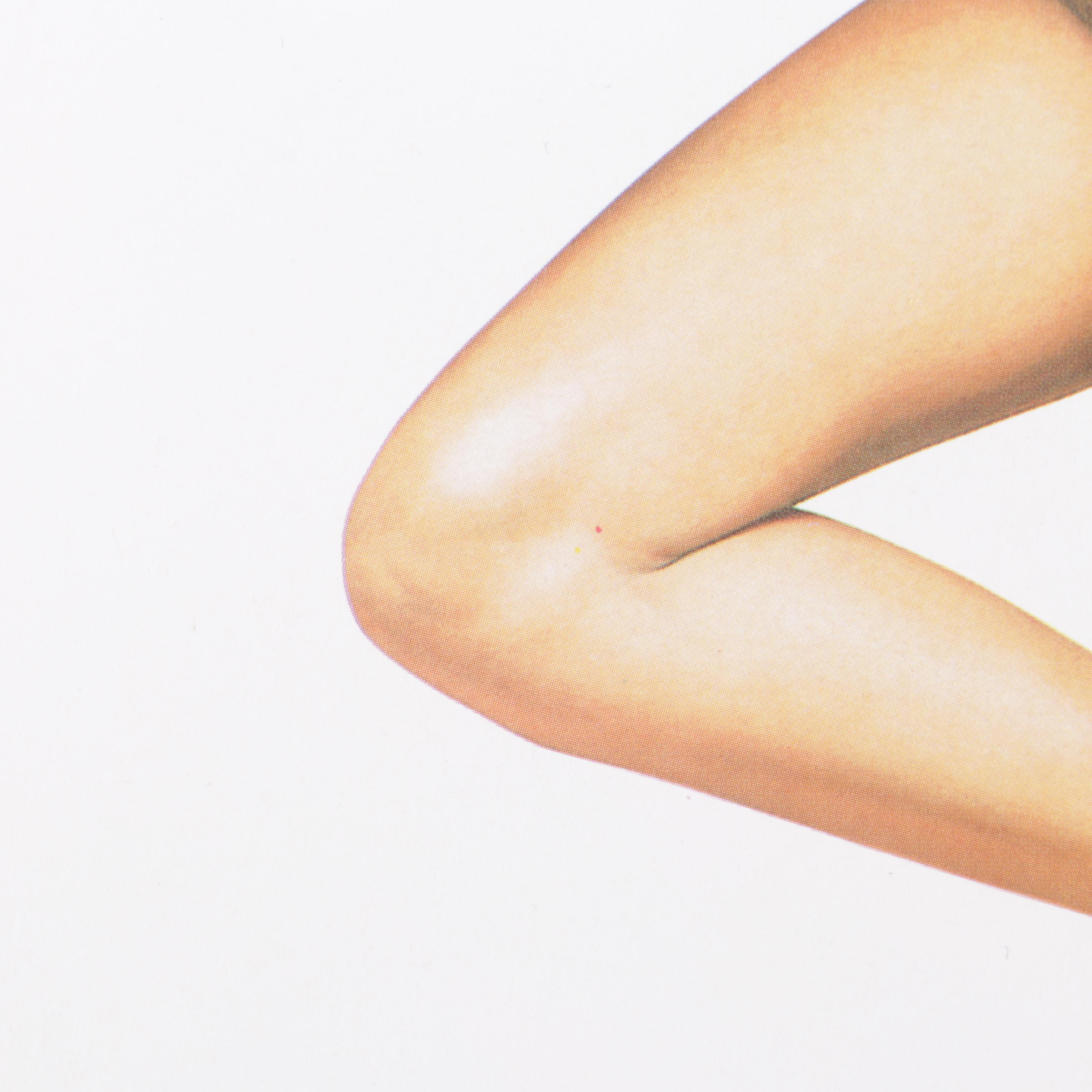 Sorayama Hajime Cheesecake Portrait Offset Lithograph From "Pin-Up," 2000