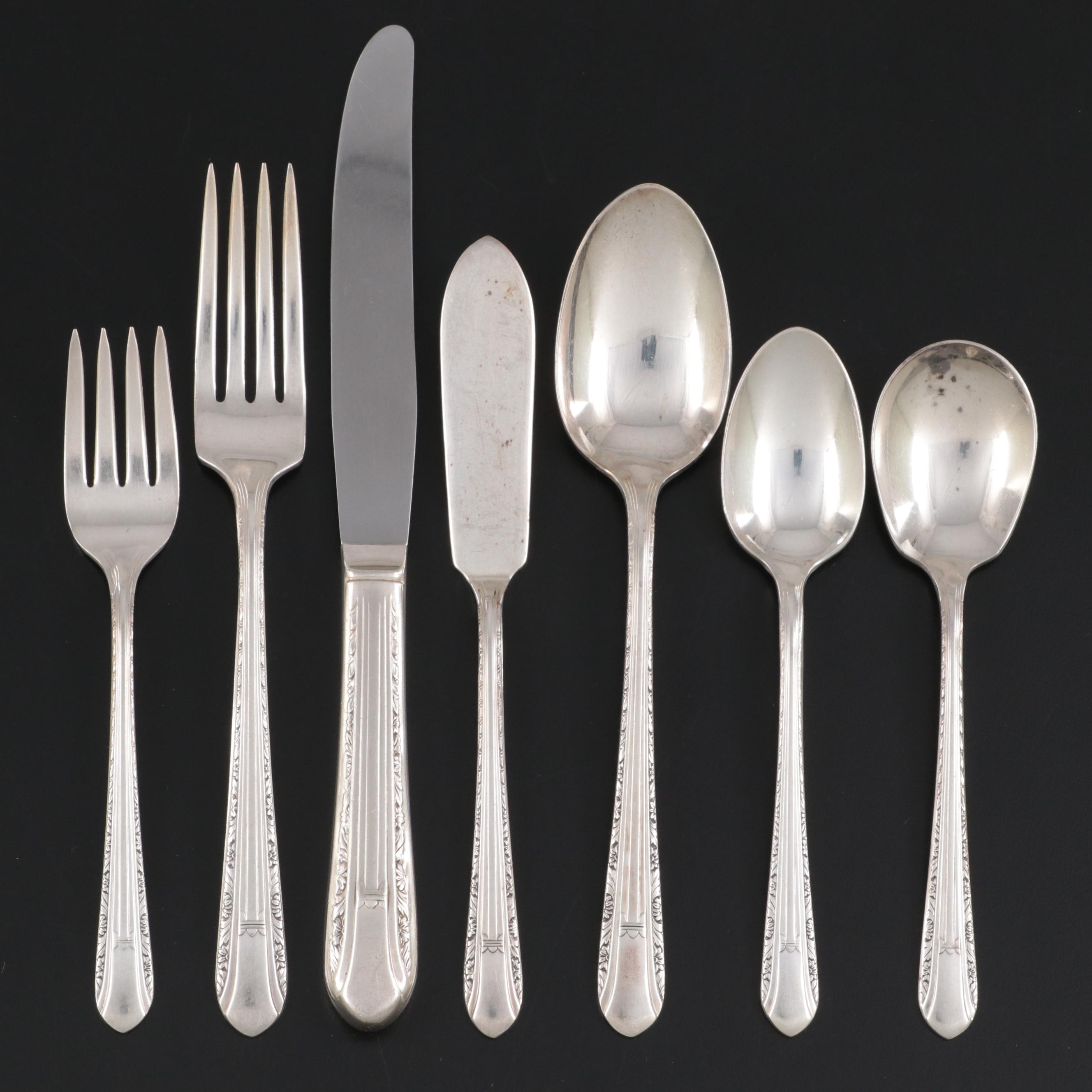 William Rogers Silver Plate Flatware, Early to Mid-20th Century