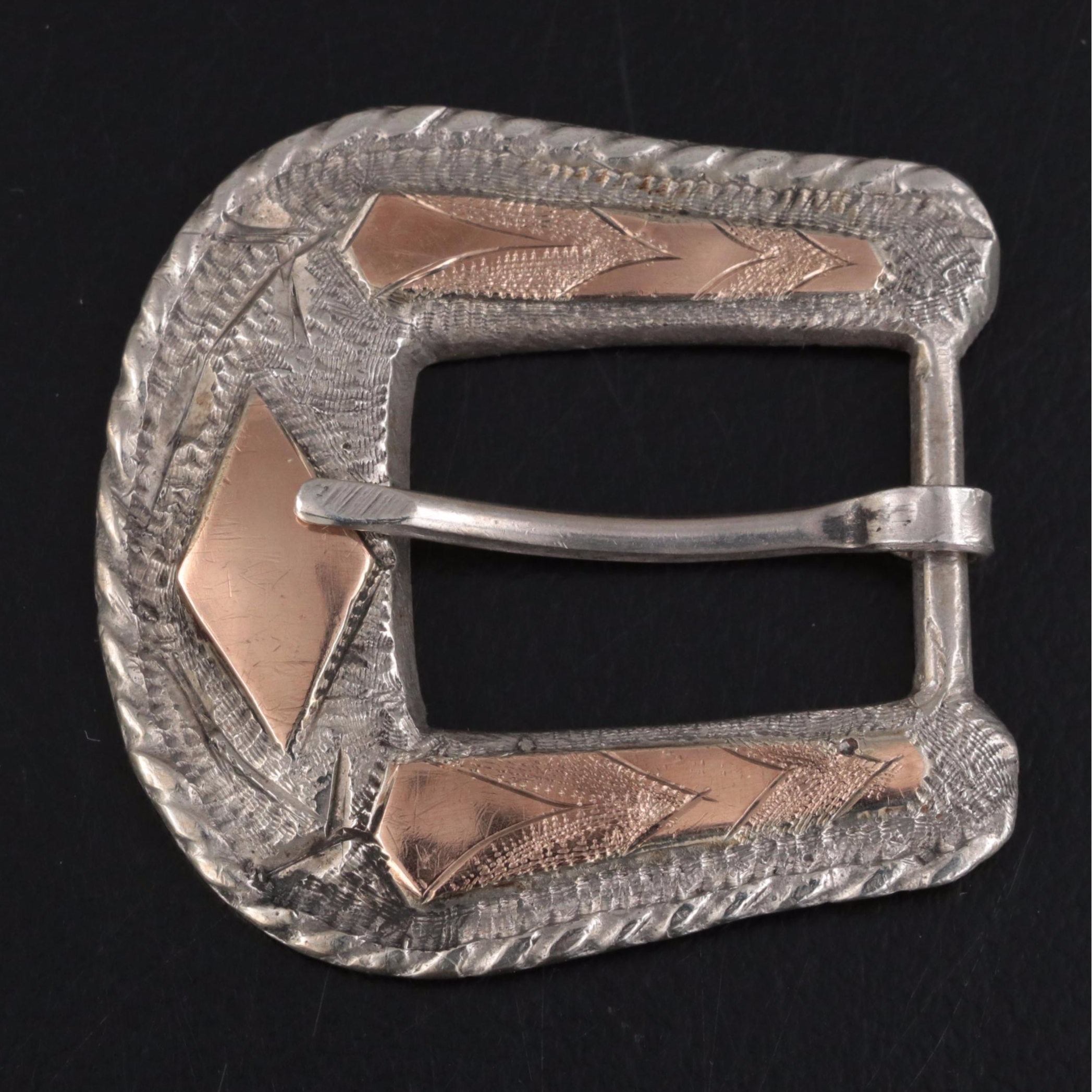 Mexican Sterling Silver Belt Buckles