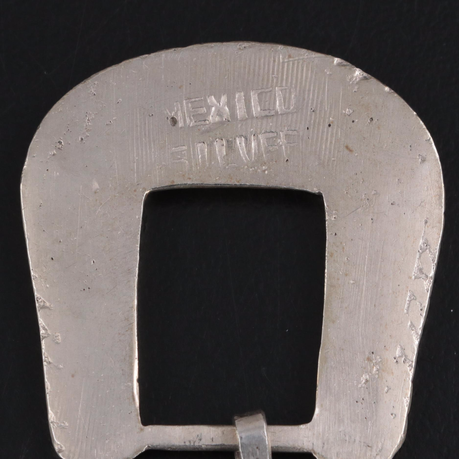 Mexican Sterling Silver Belt Buckles