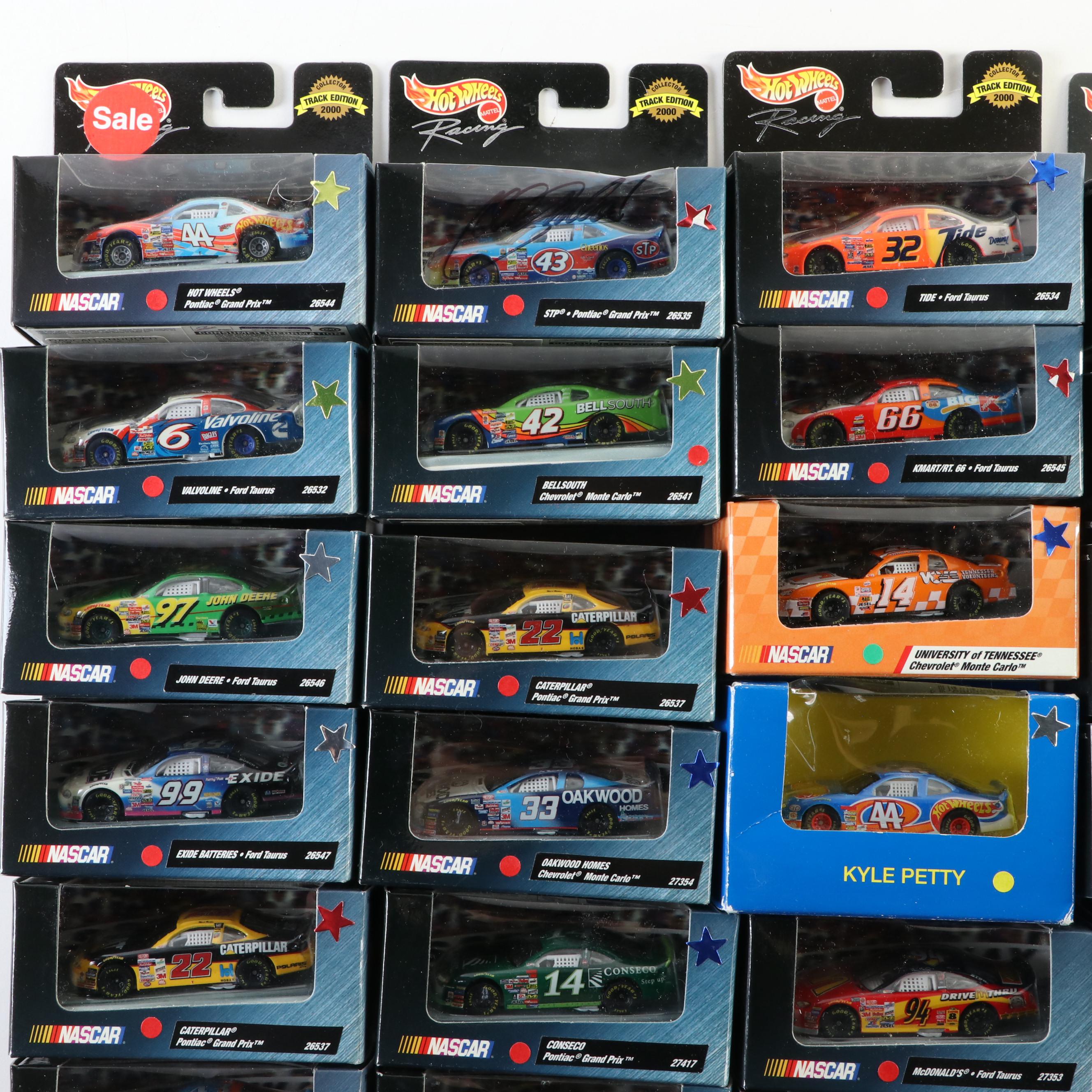Hot Wheels Track Edition and Racing NASCAR Limited Edition Diecast Cars