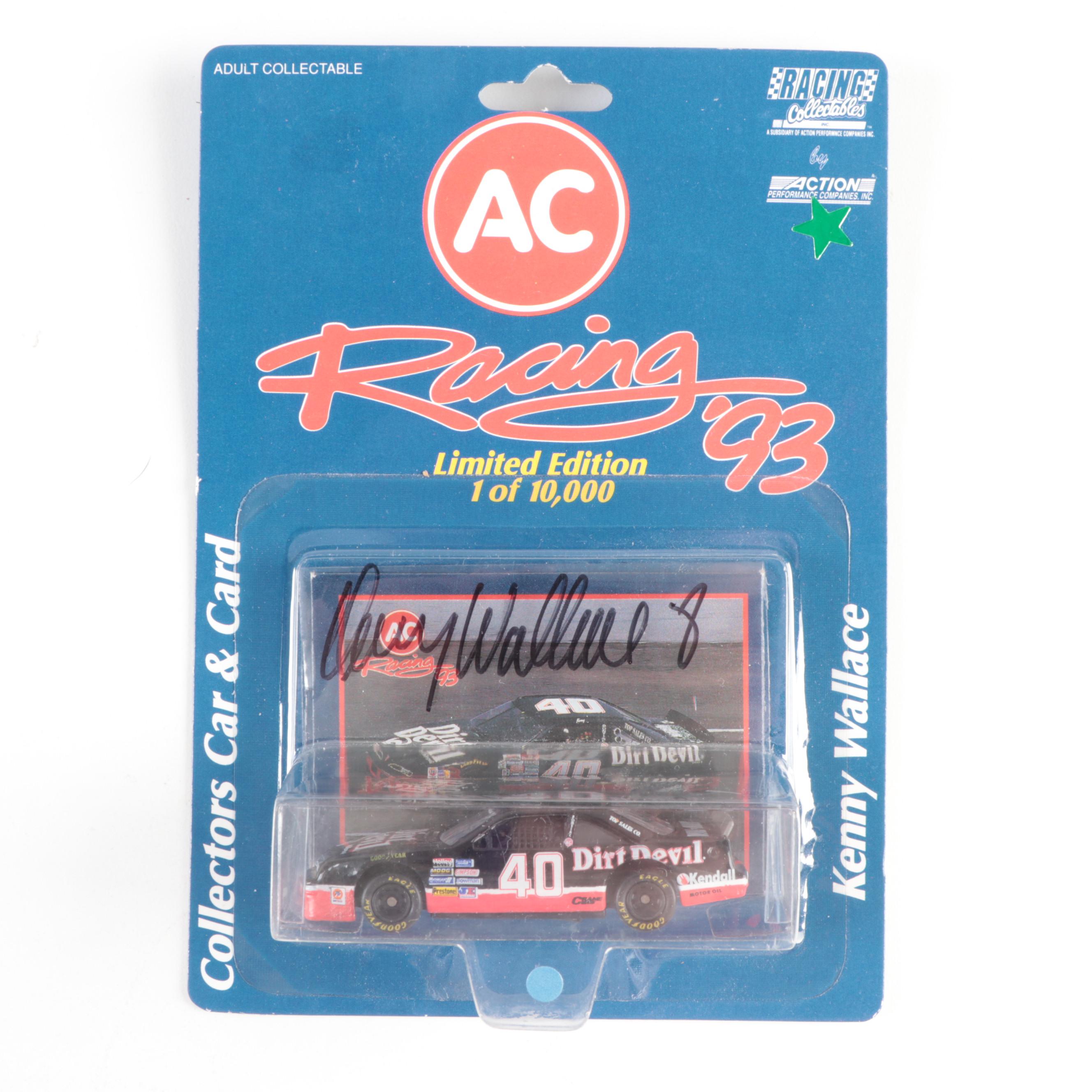 Action Racing, More NASCAR Diecast Stock Cars with Signed Bobby Labonte, 1990s