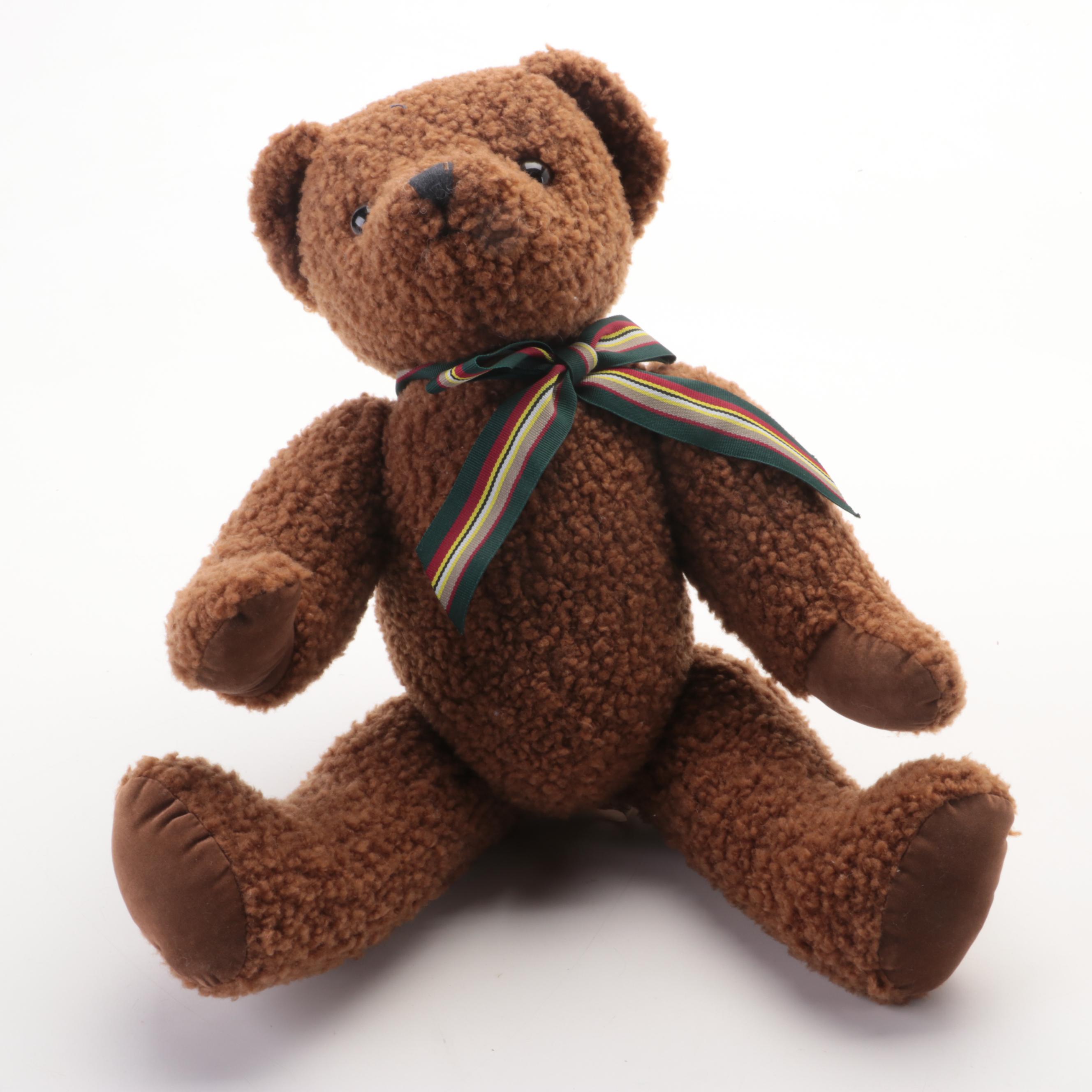 Steiff Classic Mohair and Department 56 Teddy Bears, Late 20th Century