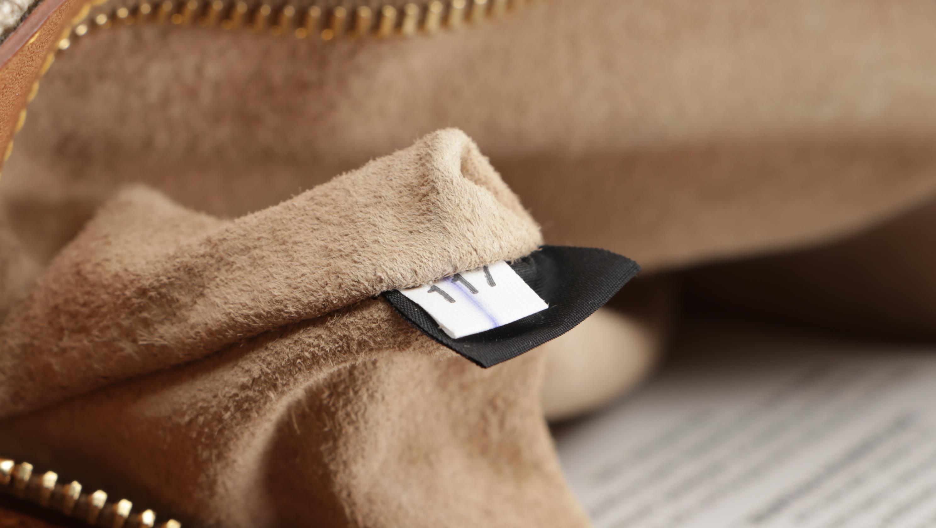 Prada Medium Flap Shoulder Bag in Fringed Linen Canvas