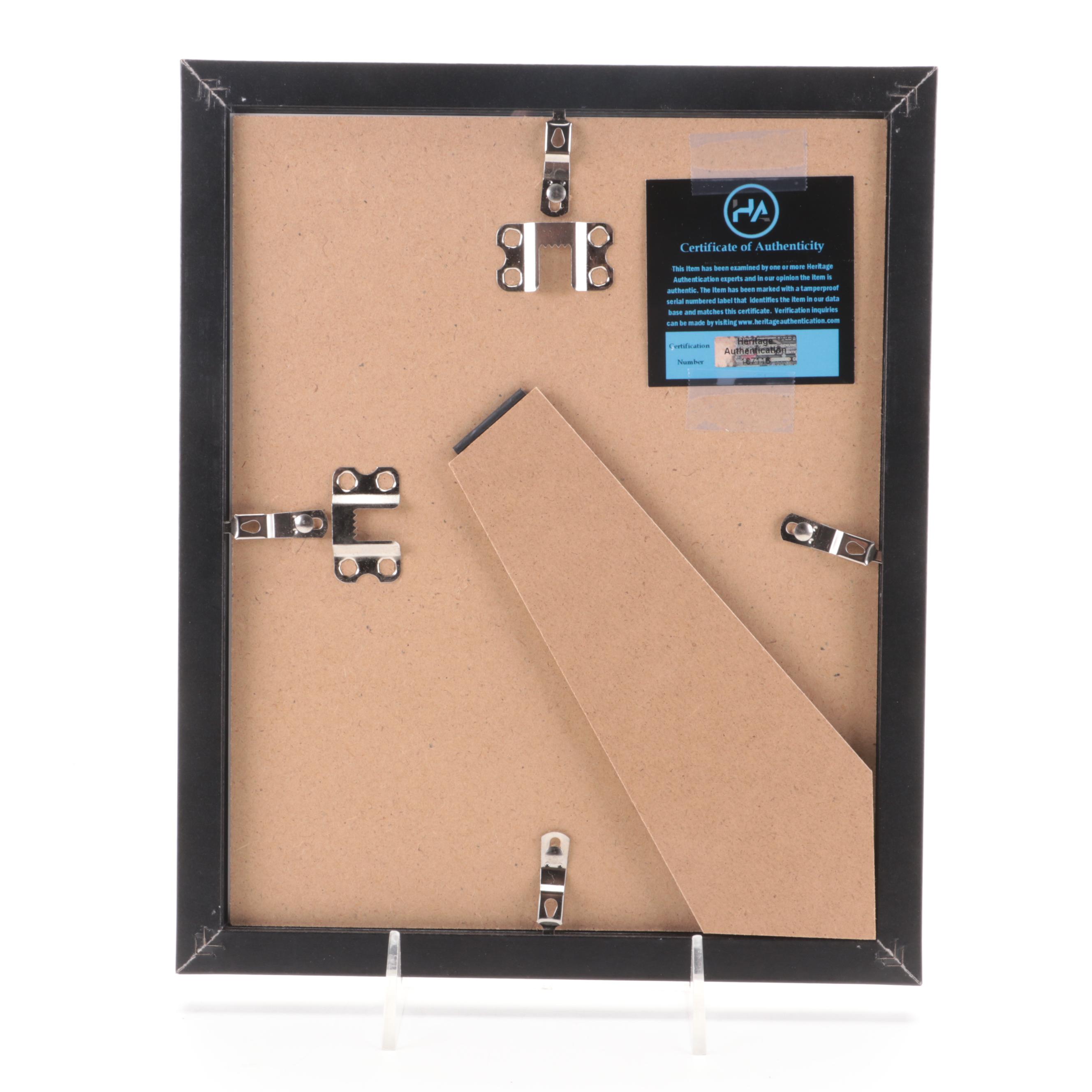 Chicago Bears Gale Sayers Signed Framed Giclée