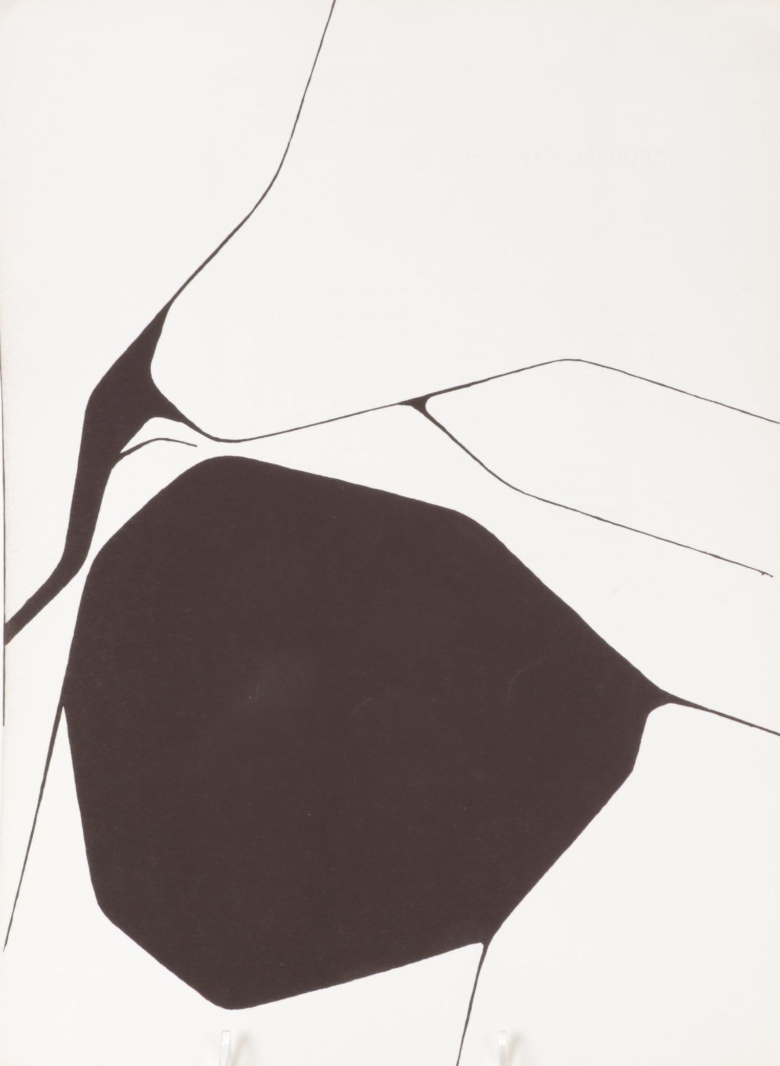 Pablo Palazuelo Lithograph for "Derrière le Miroir," 1963