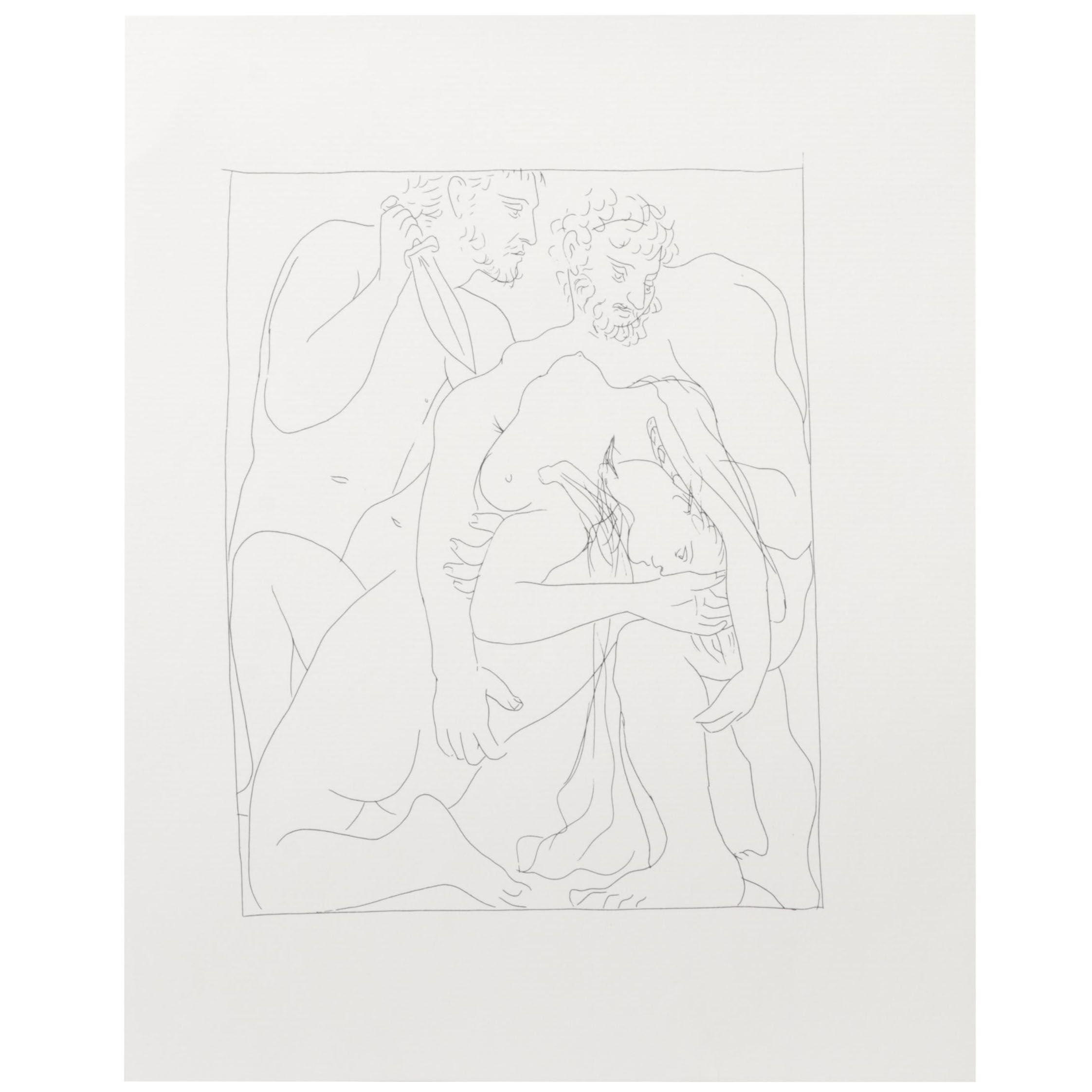 Facsimile Etching After Pablo Picasso From "Les Métamorphoses"