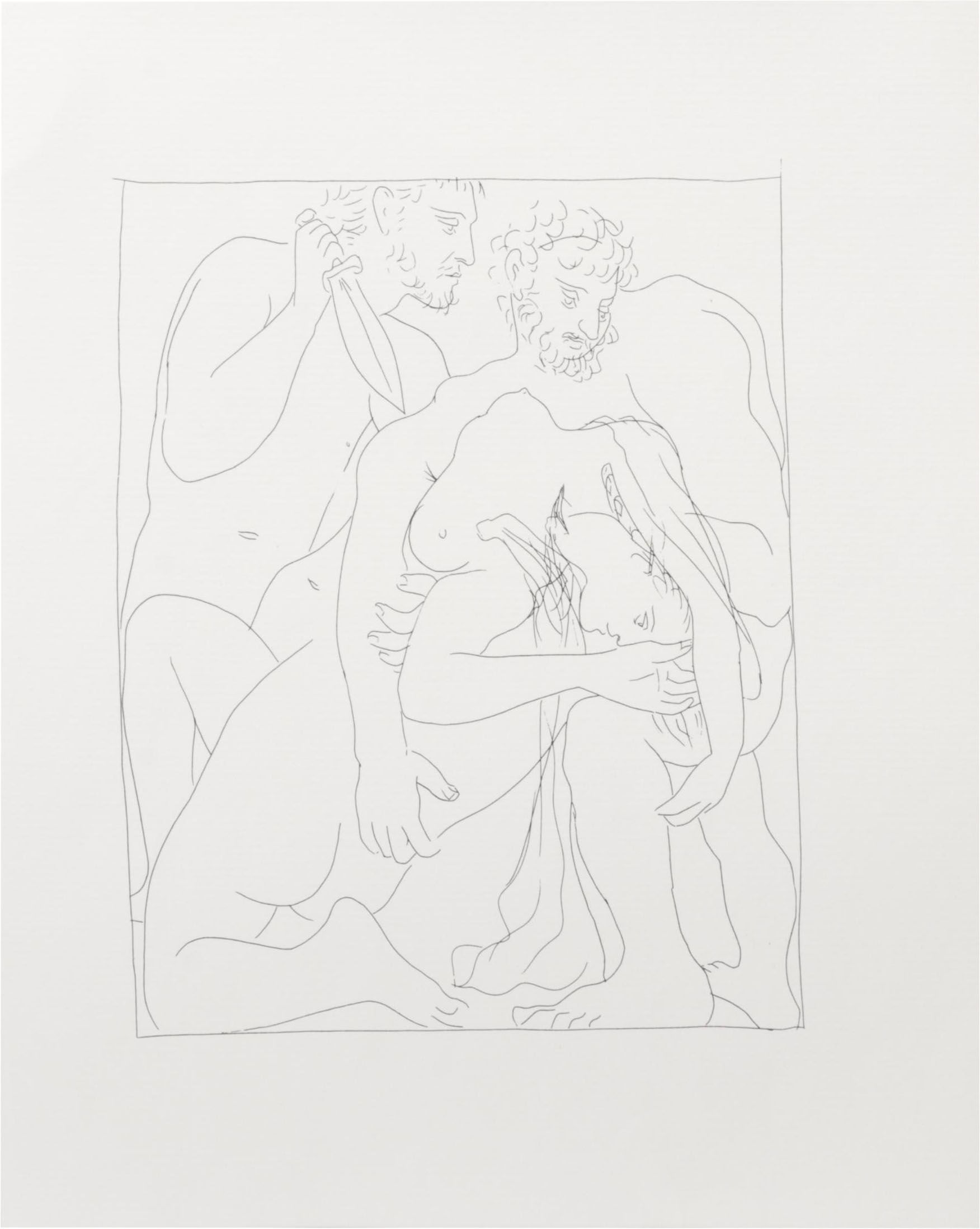 Facsimile Etching After Pablo Picasso From "Les Métamorphoses"