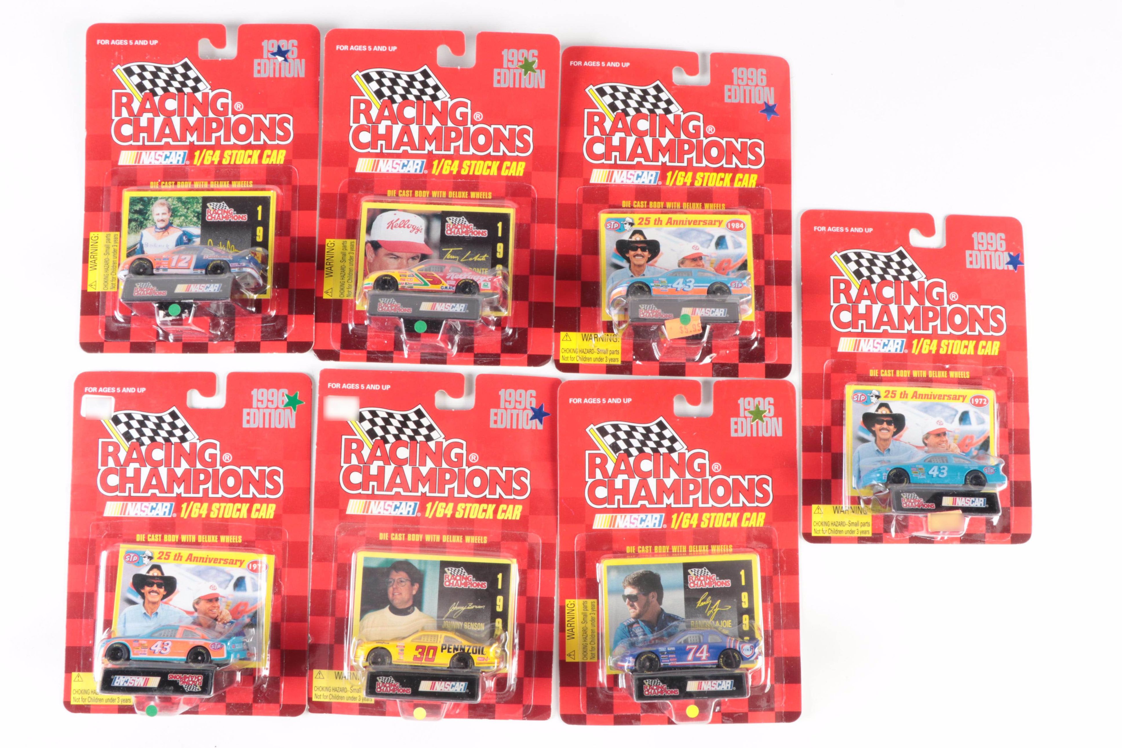 Racing Champions NASCAR 1:64 Scale Diecast Replica Stock Cars