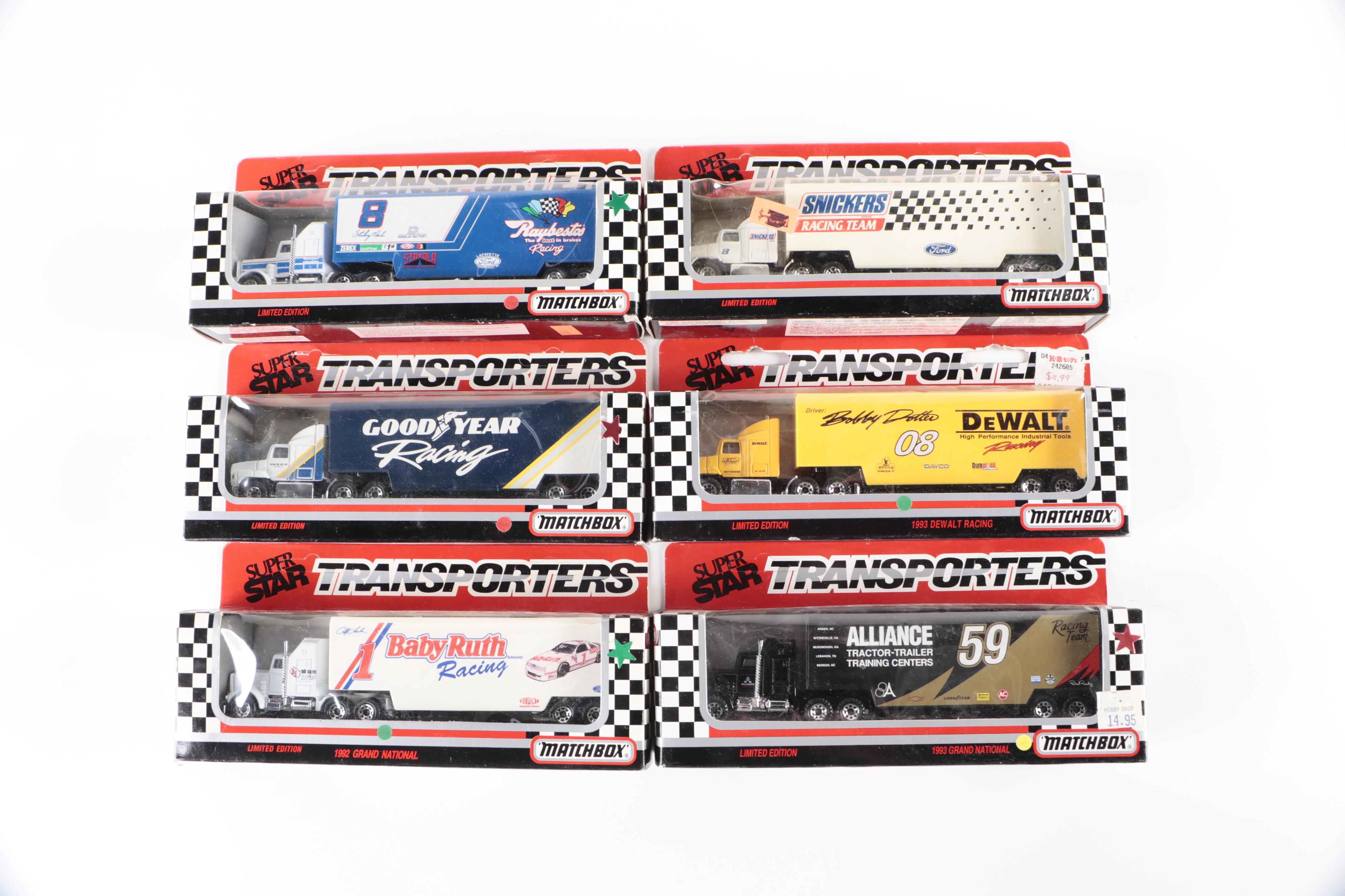 Matchbox Super Star Transporters Diecast Vehicles, Late 20th Century