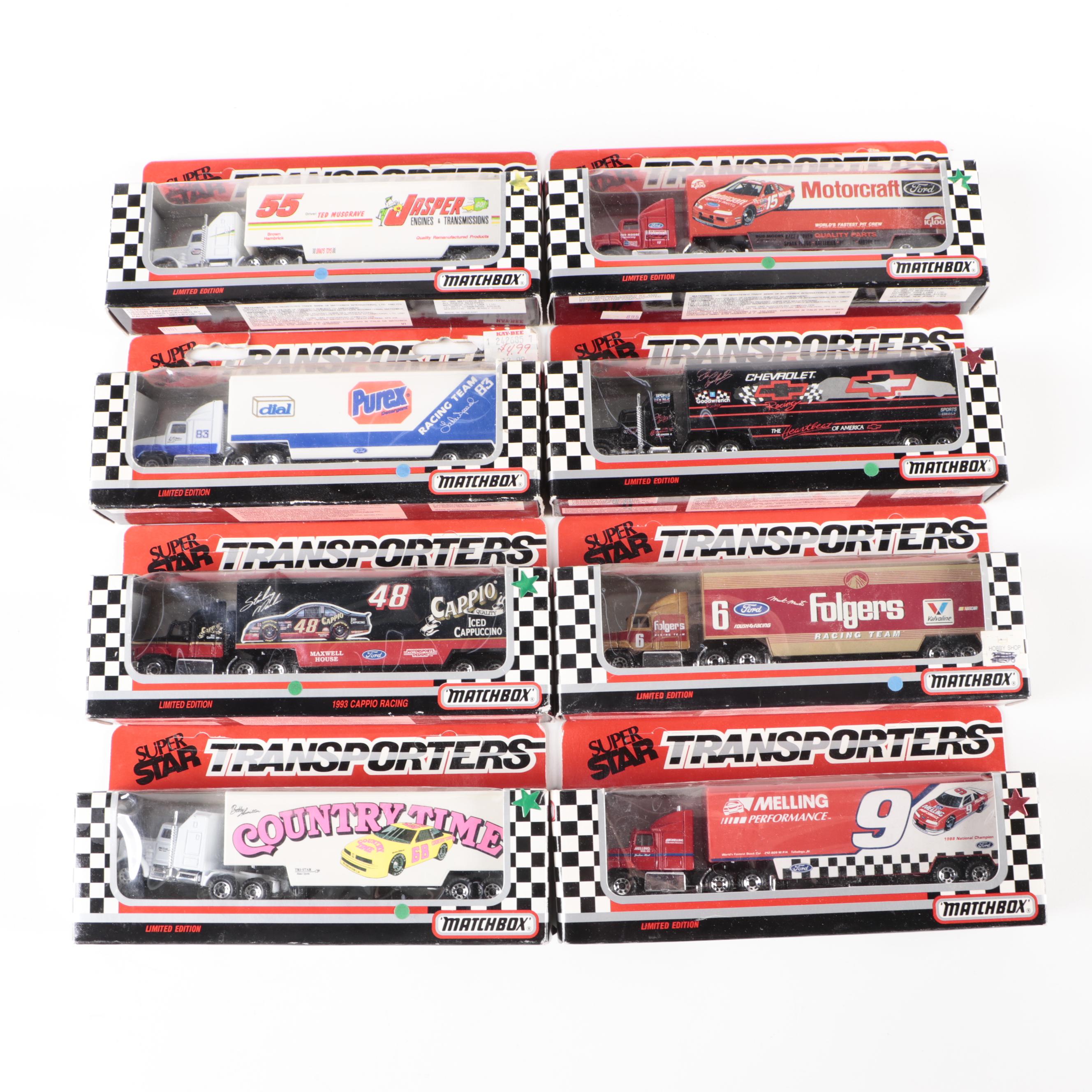 Matchbox Super Star Transporters Diecast Vehicles, Late 20th Century