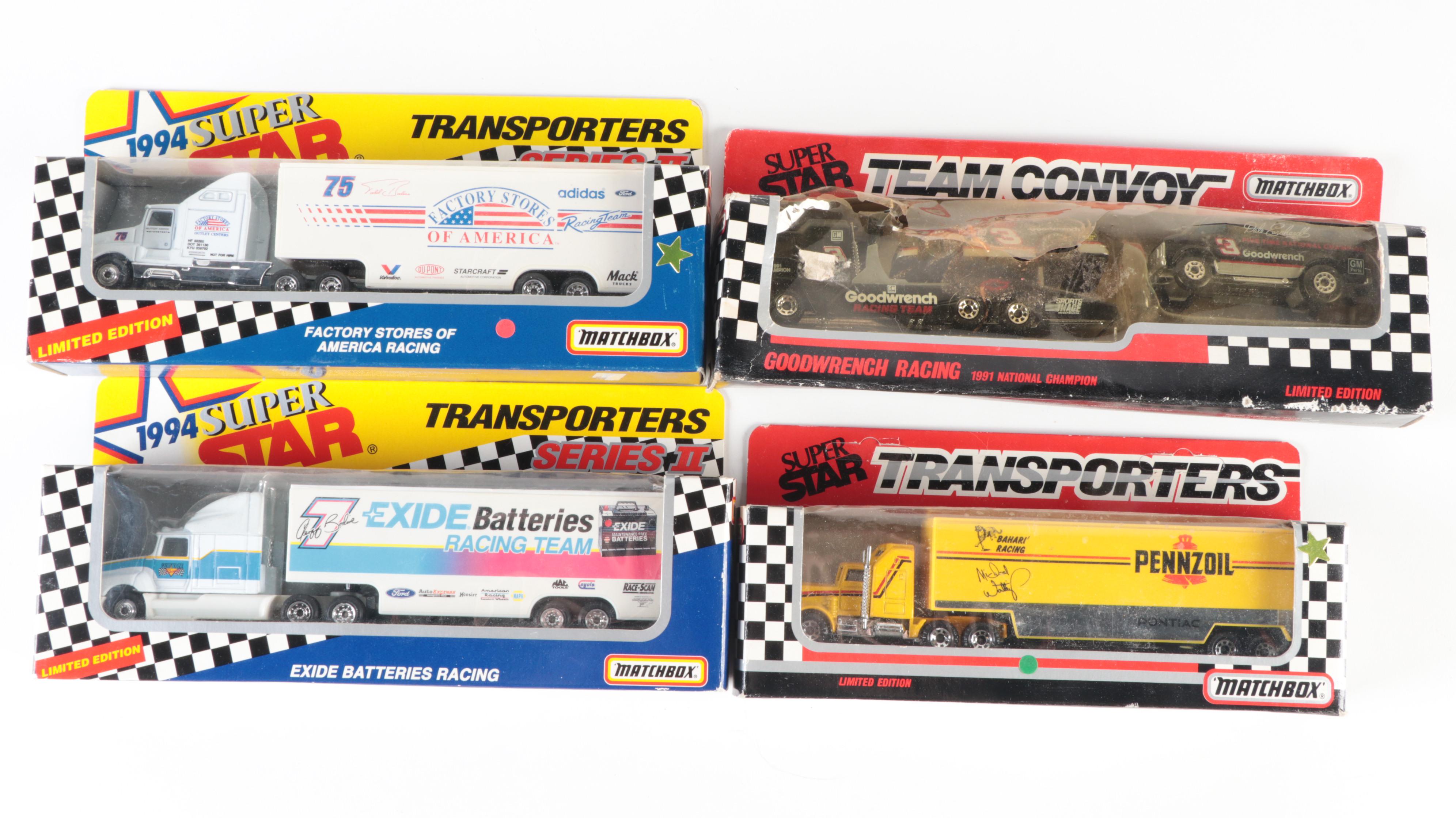Matchbox Super Star Transporters Diecast Vehicles, Late 20th Century