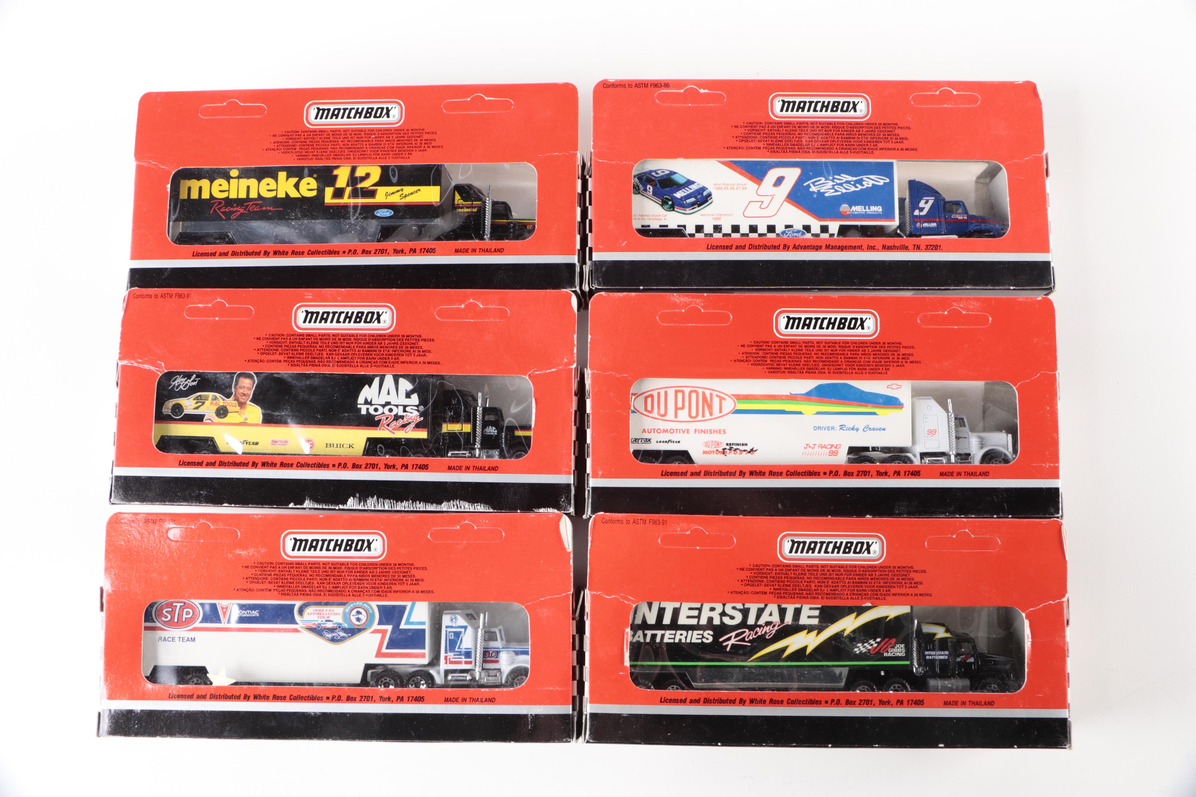 Matchbox Team Convoy, Super Star Transporters, and Other Diecast Vehicles