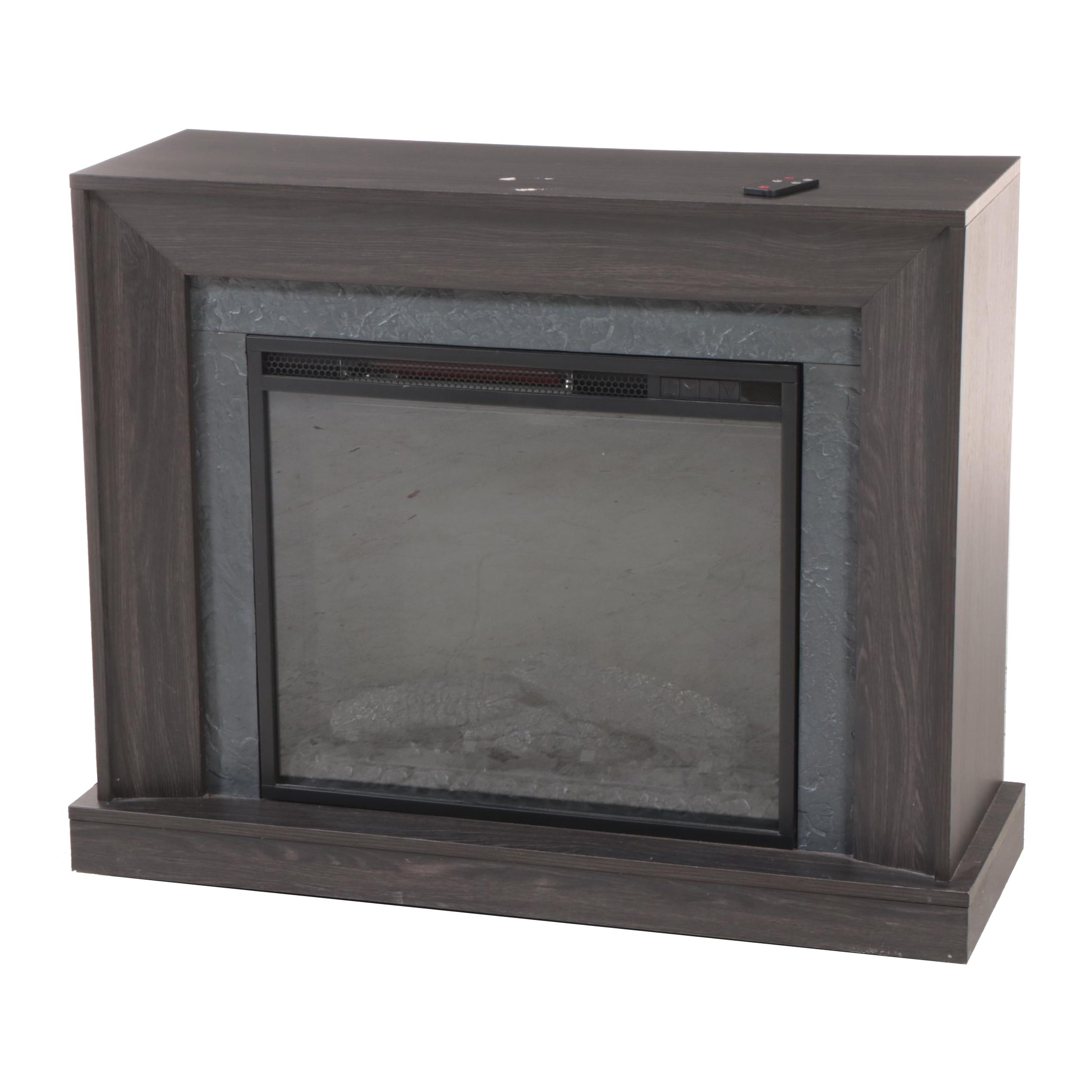 Greentouch "Model 2320C-PB" Rolling Electric Fireplace