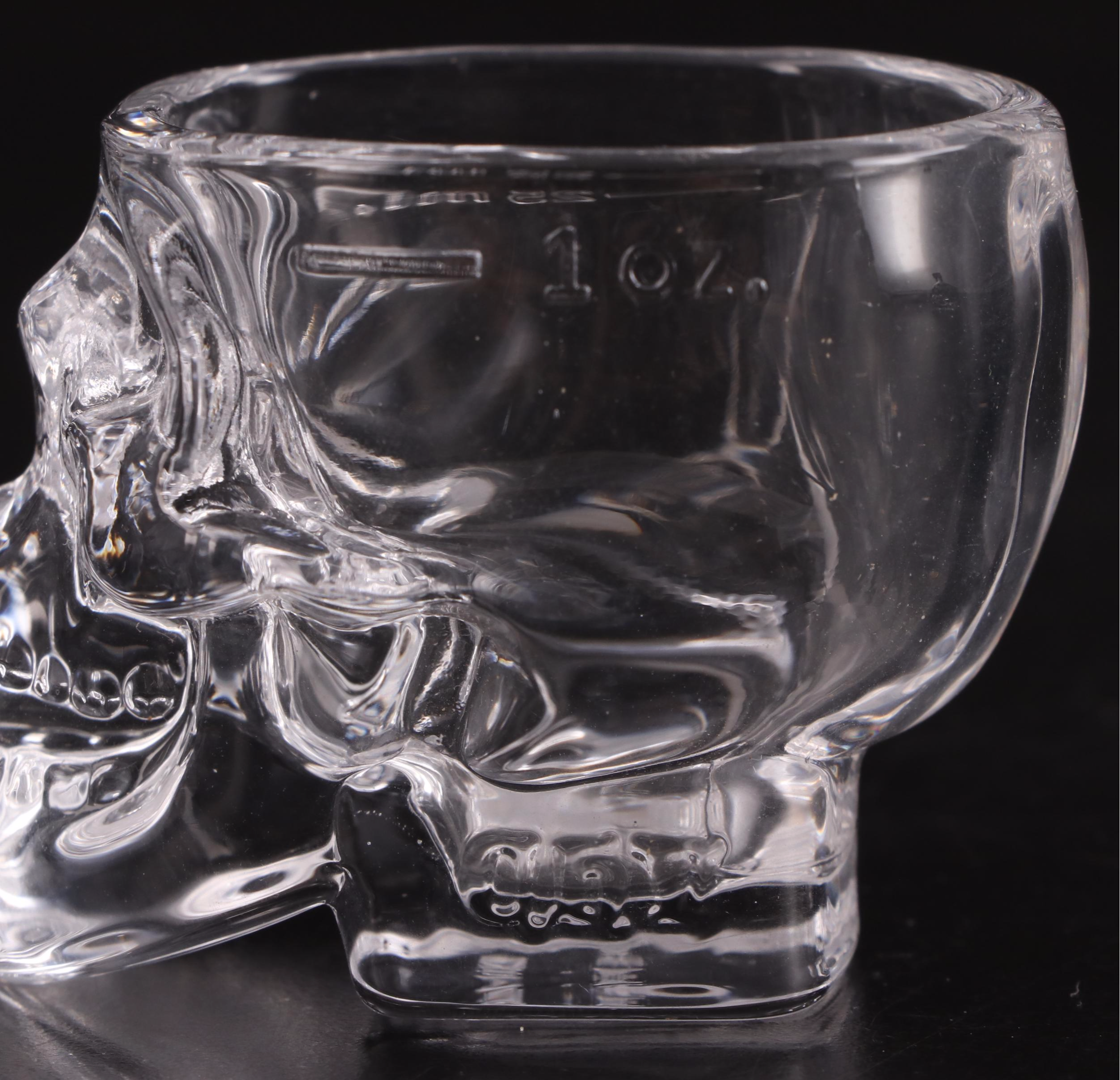 Crystal Head Vodka 50ml Bottle and Shot Glasses