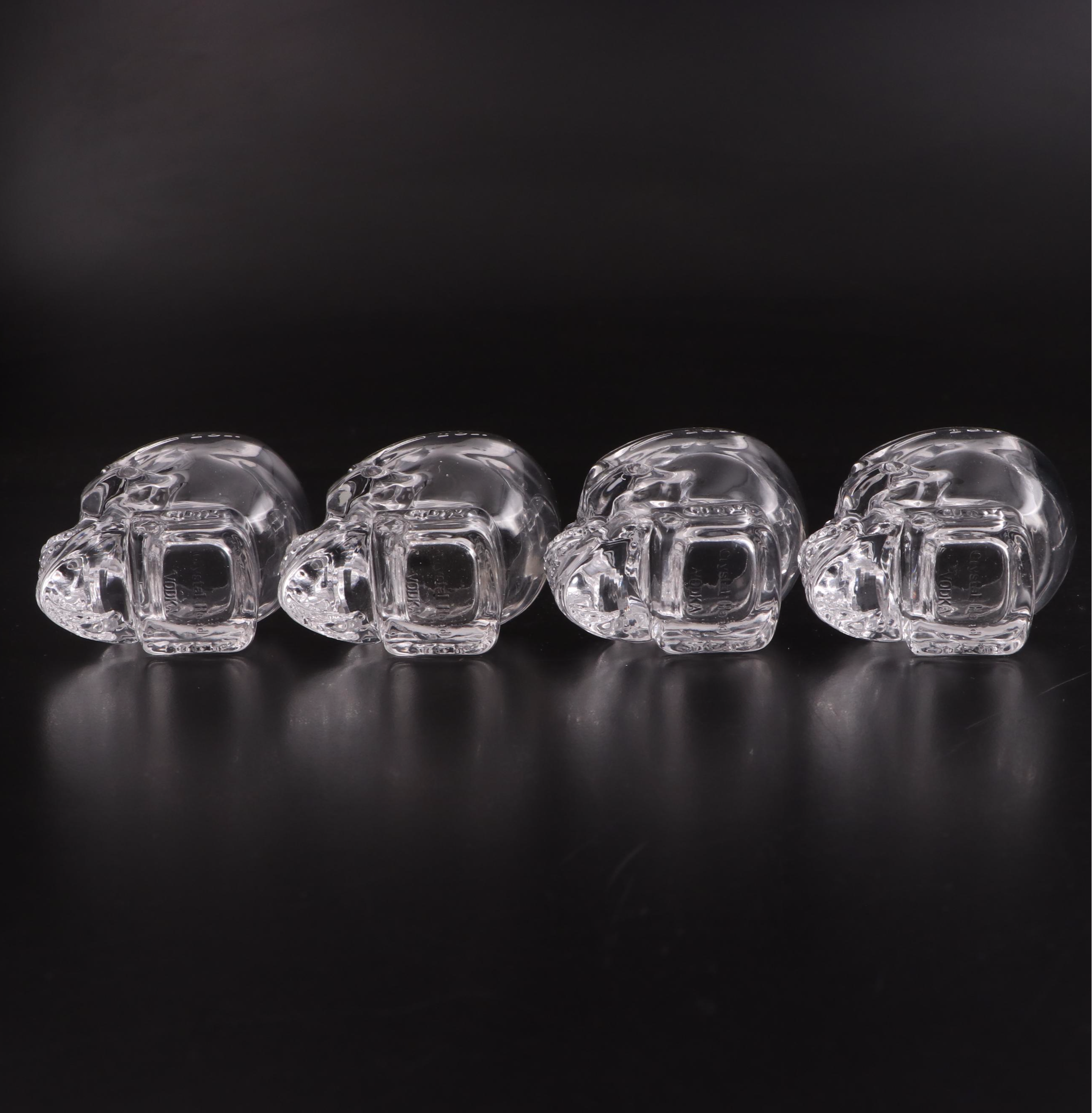 Crystal Head Vodka 50ml Bottle and Shot Glasses