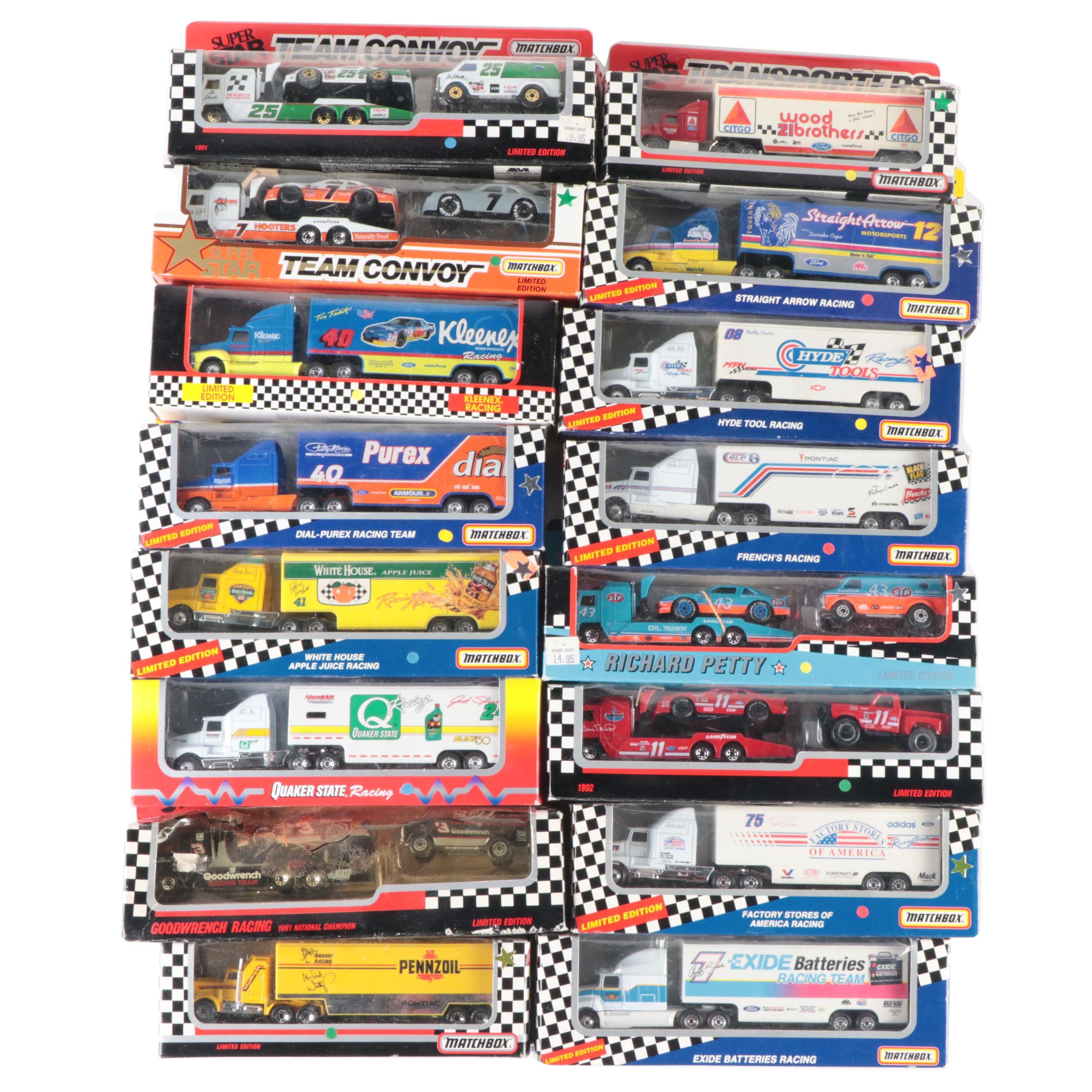 Matchbox Super Star Transporters Diecast Vehicles, Late 20th Century