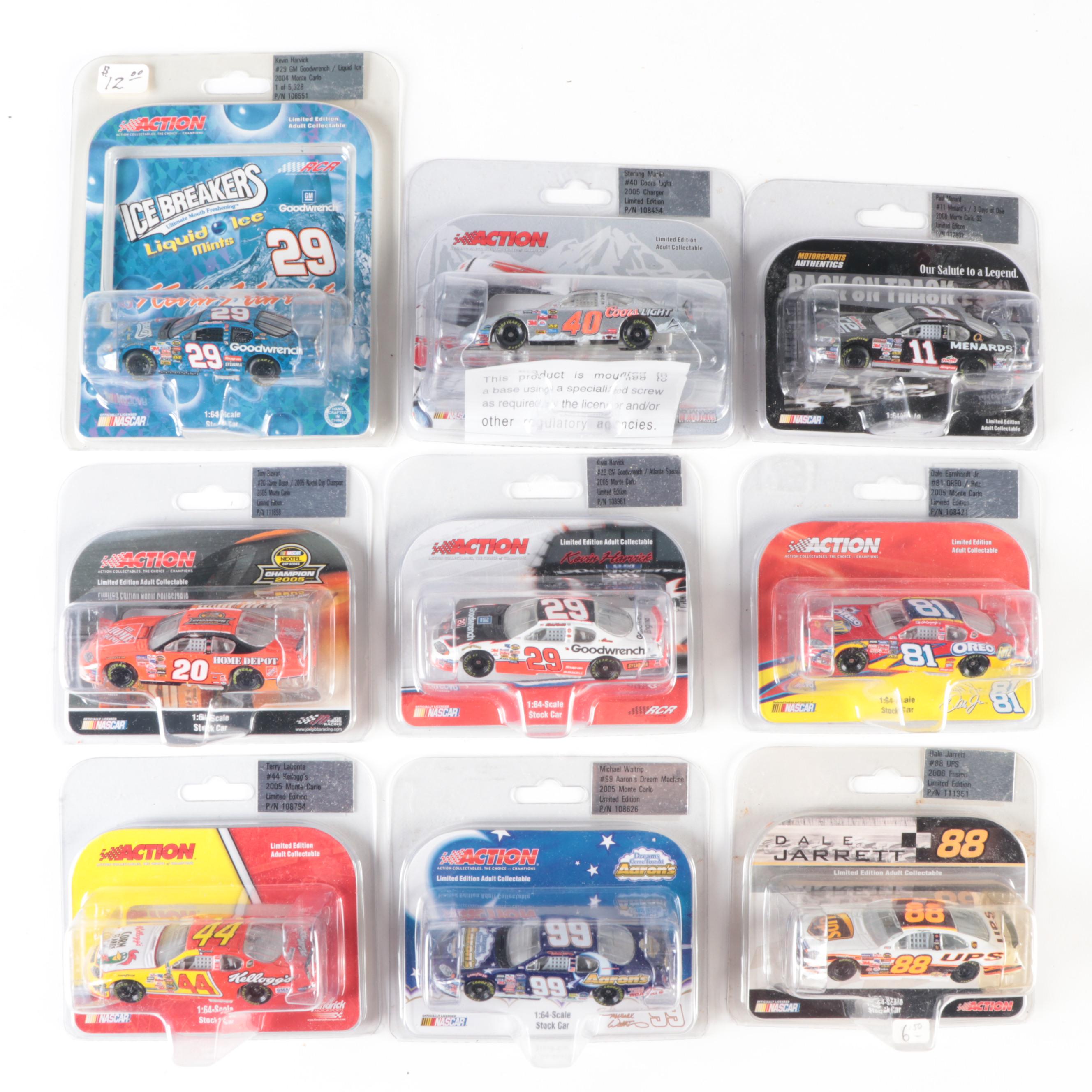 Action Winston Cup and Other NASCAR Diecast Vehicles