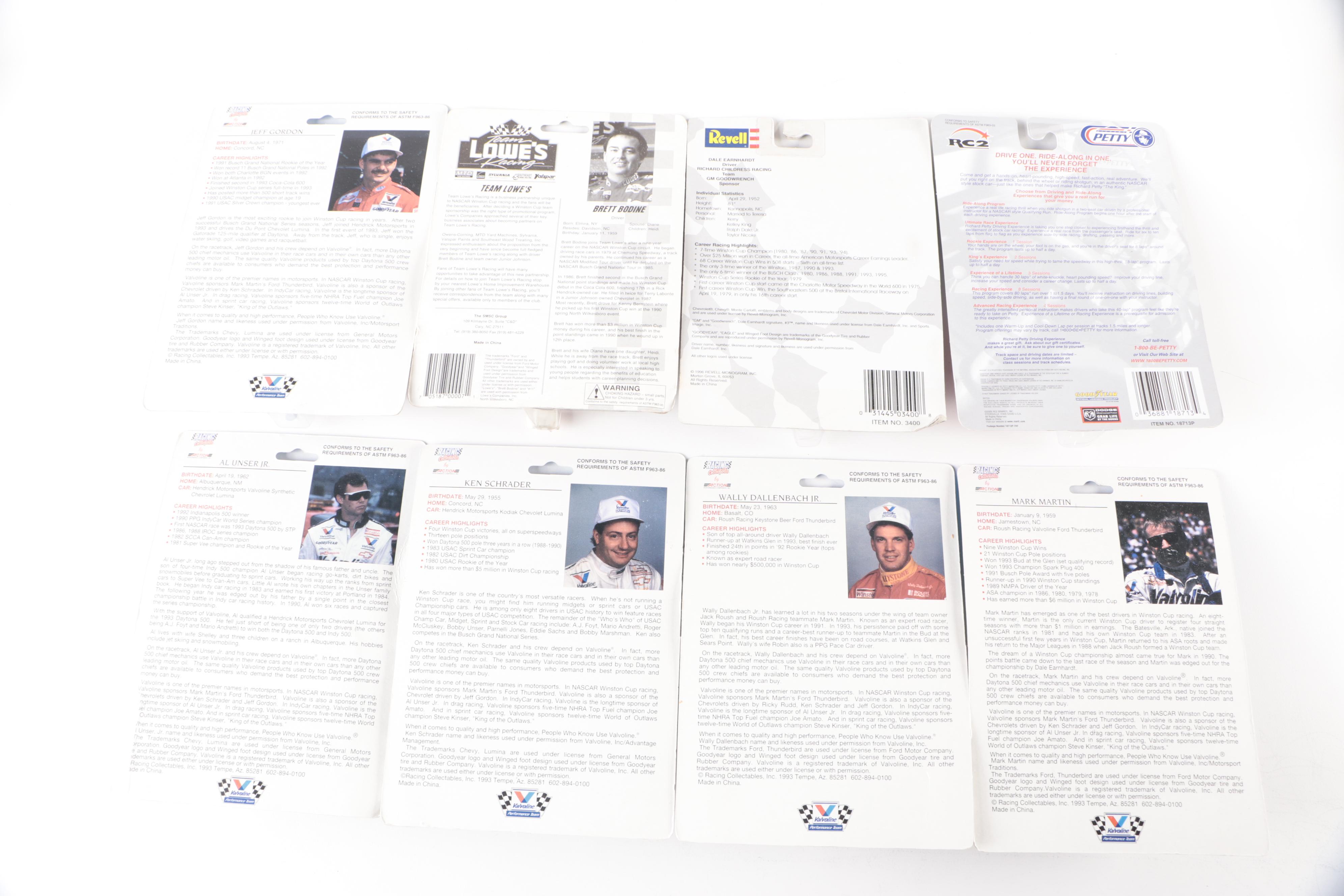 David Pearson Signed Action Racing Collectibles with Other Diecast Vehicles