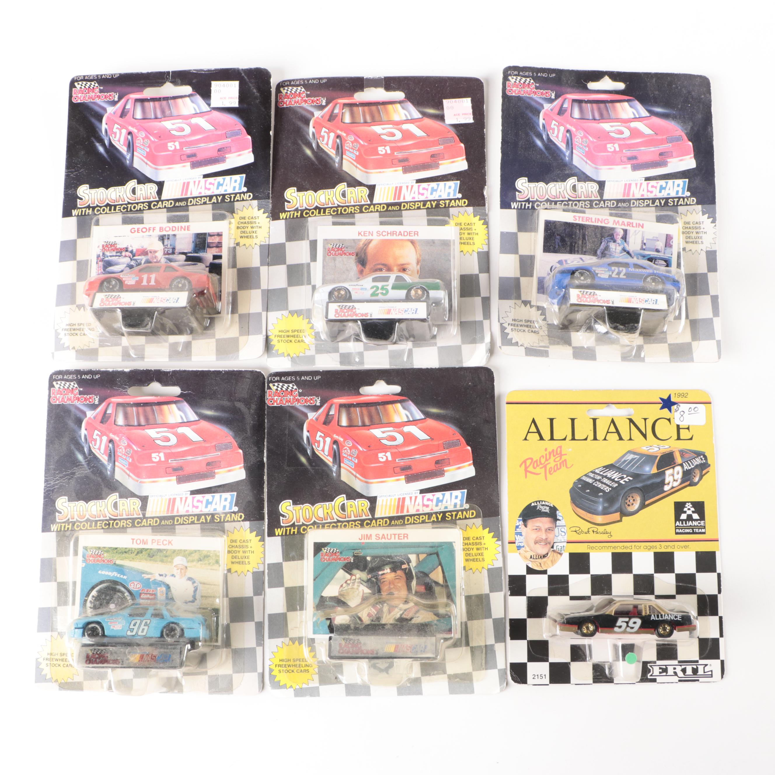 David Pearson Signed Action Racing Collectibles with Other Diecast Vehicles