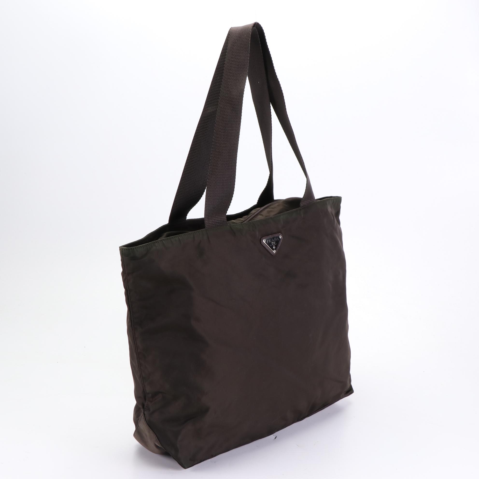 Prada Tessuto Nylon Shoulder Tote